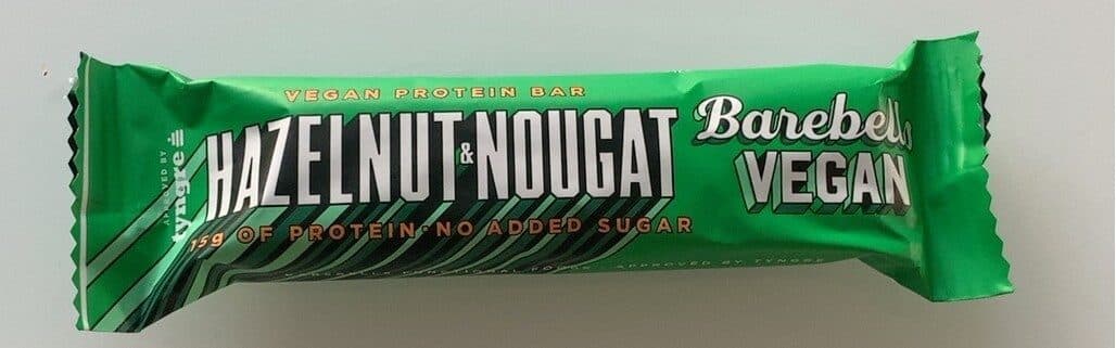 Barebells Hazelnut&nougat vegan packshot