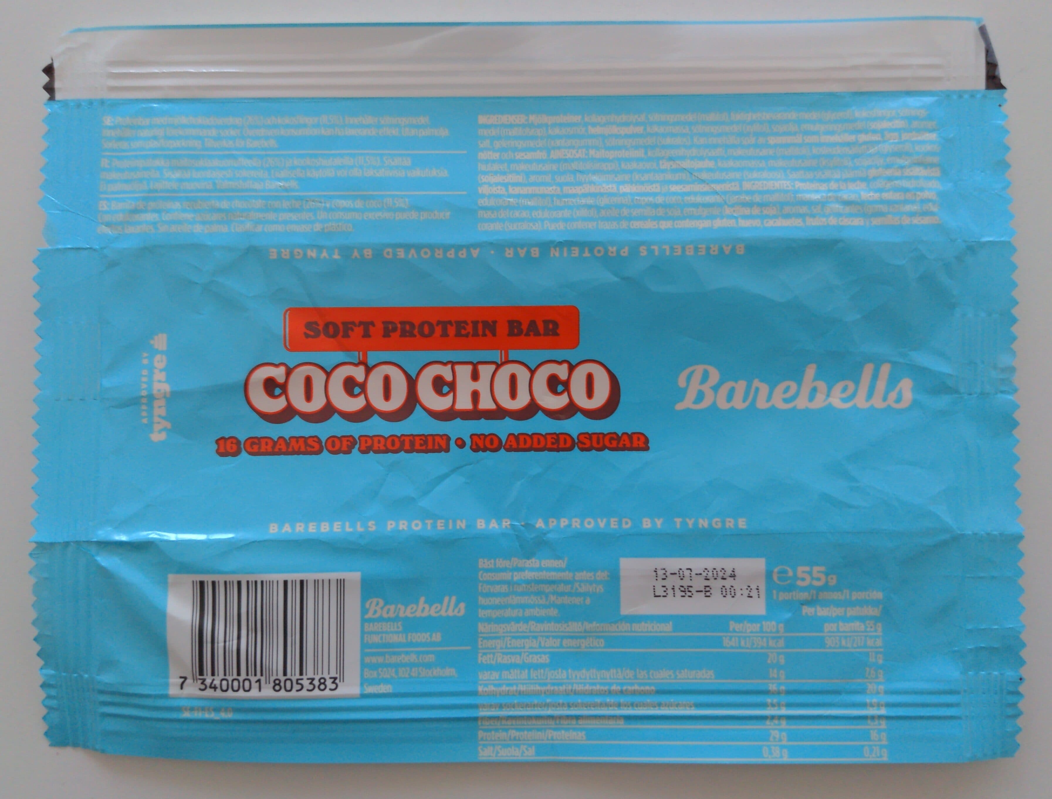 Barebells Coco Choco packshot