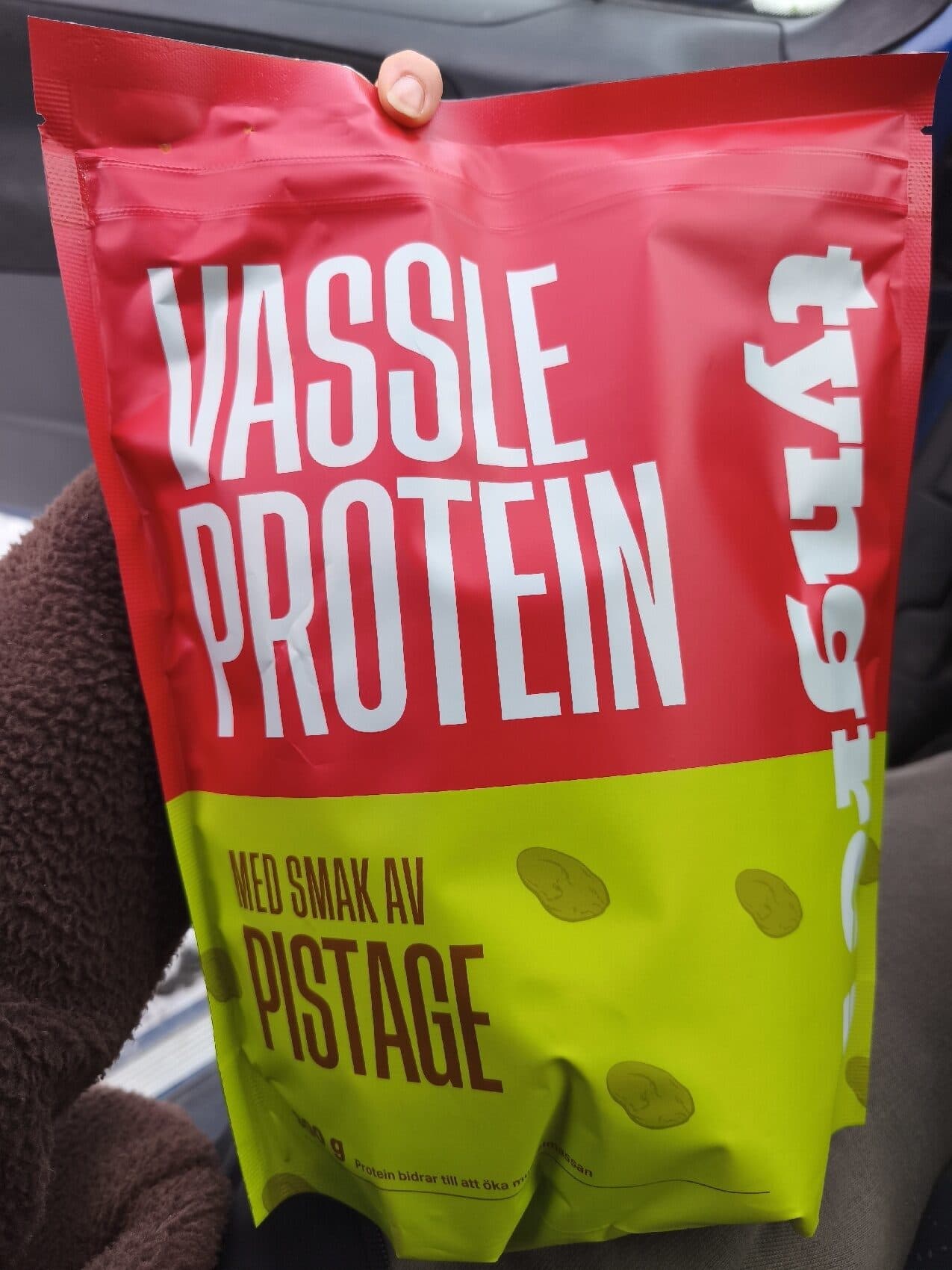 tyngre Vassle Protein Pistage packshot
