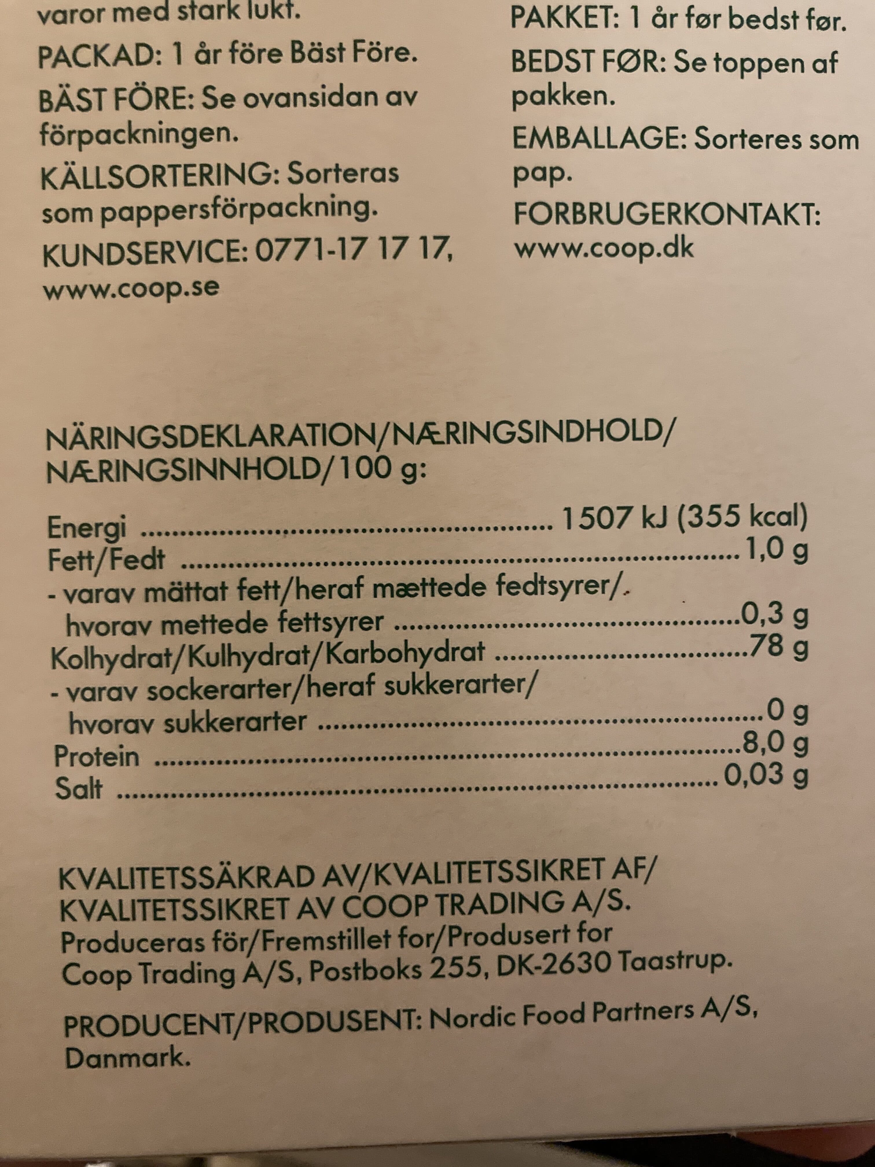 Änglamark Luomu jasmiiniriisi packshot