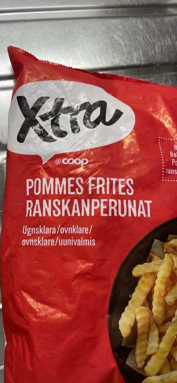 Xtra Poimutetut ranskanperunat packshot