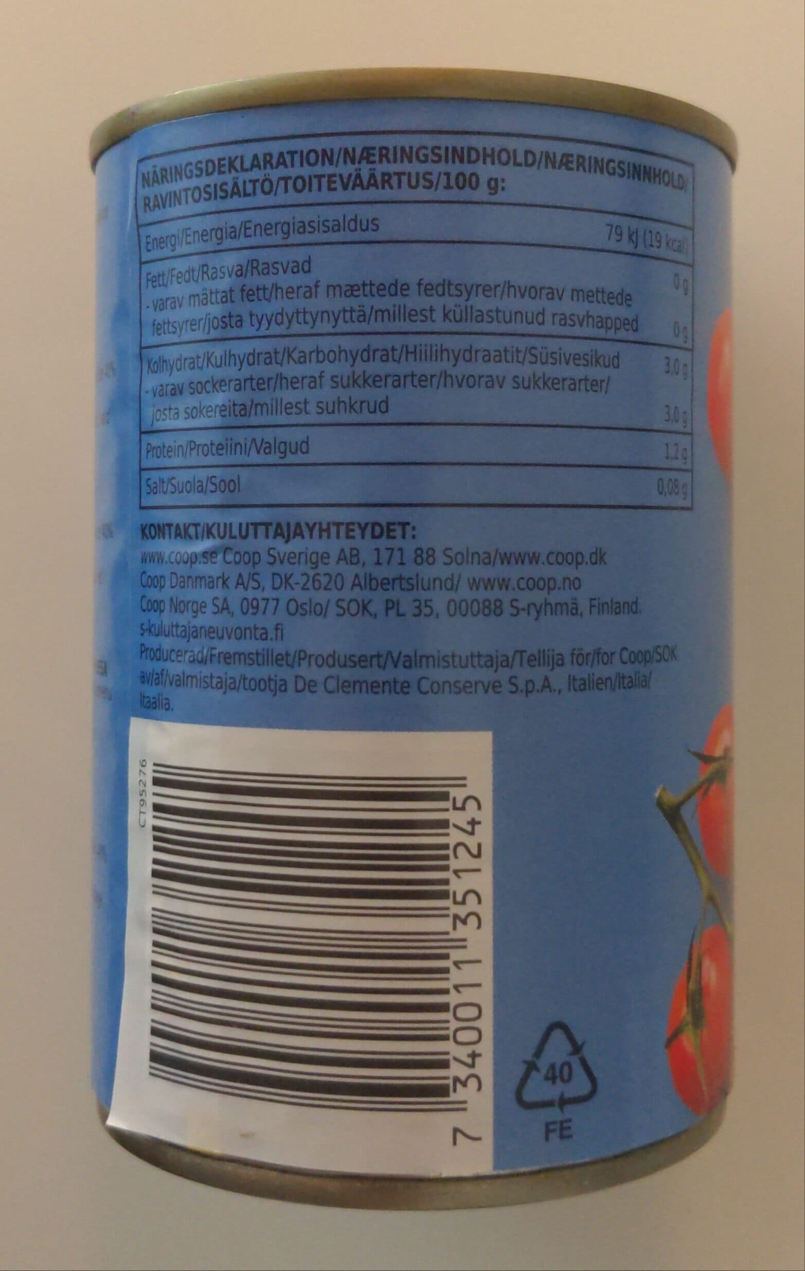 Coop Kirsikkatomaatit packshot