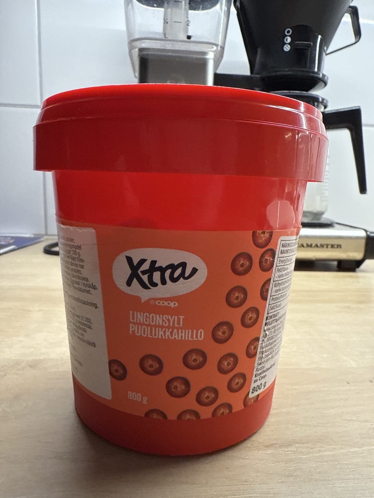 Xtra Puolukkahillo packshot