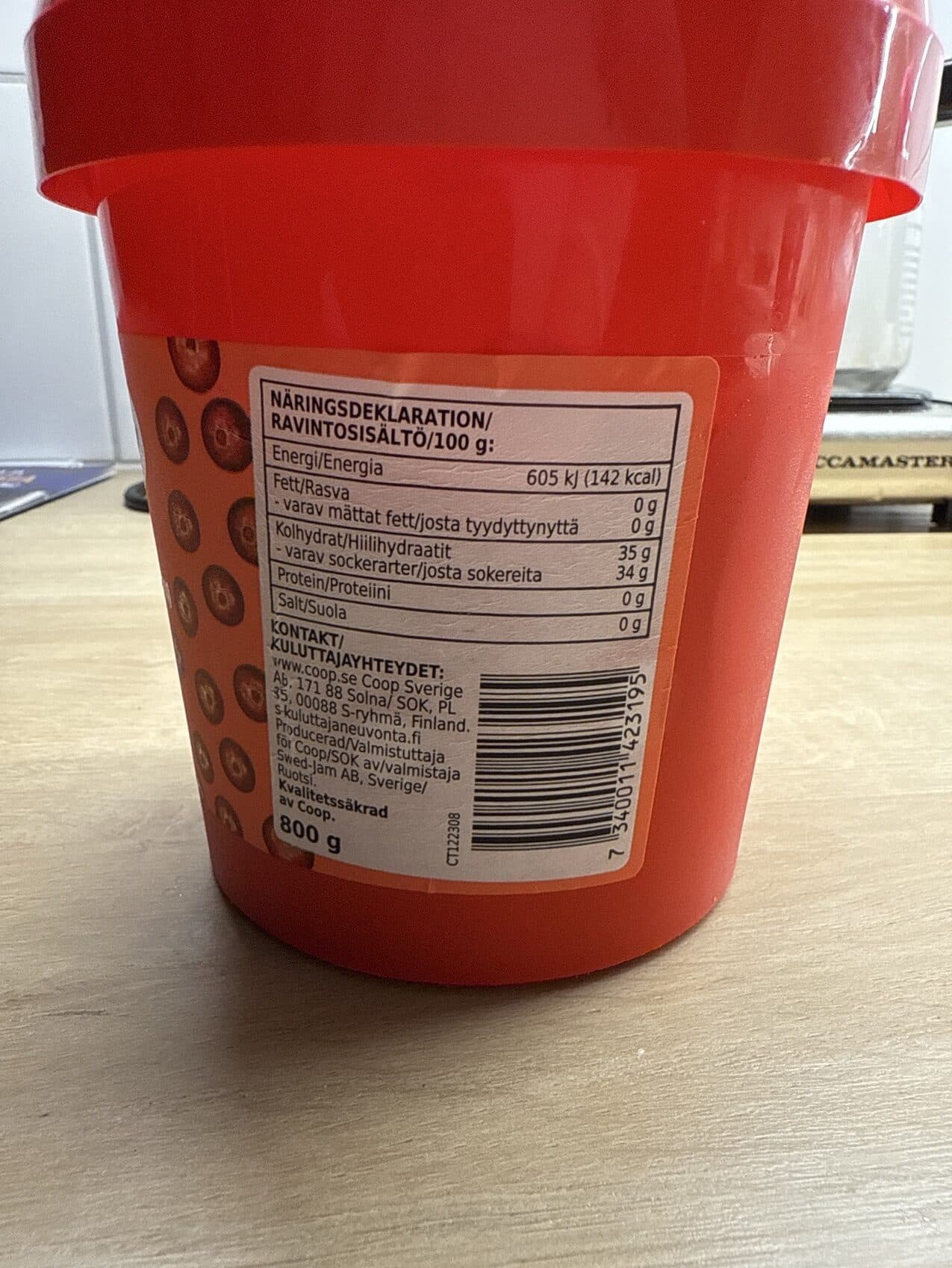 Xtra Puolukkahillo packshot