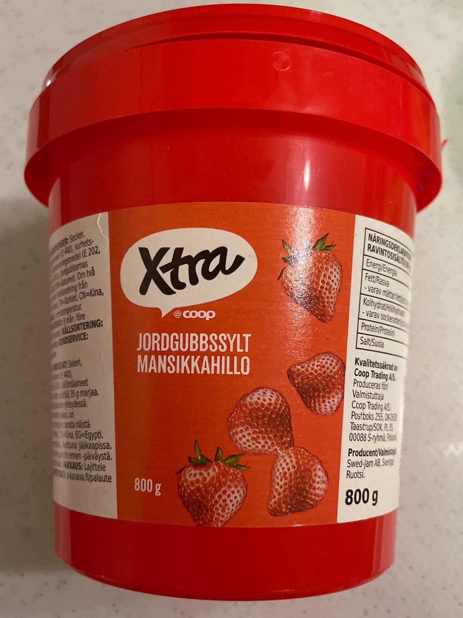 Xtra Mansikkahillo packshot