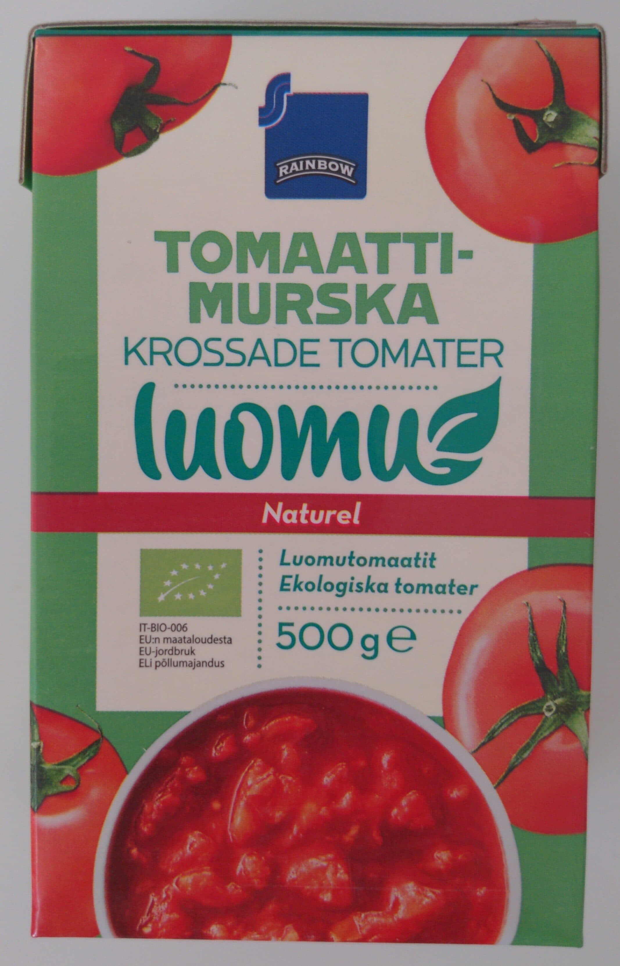 Rainbow product packshot