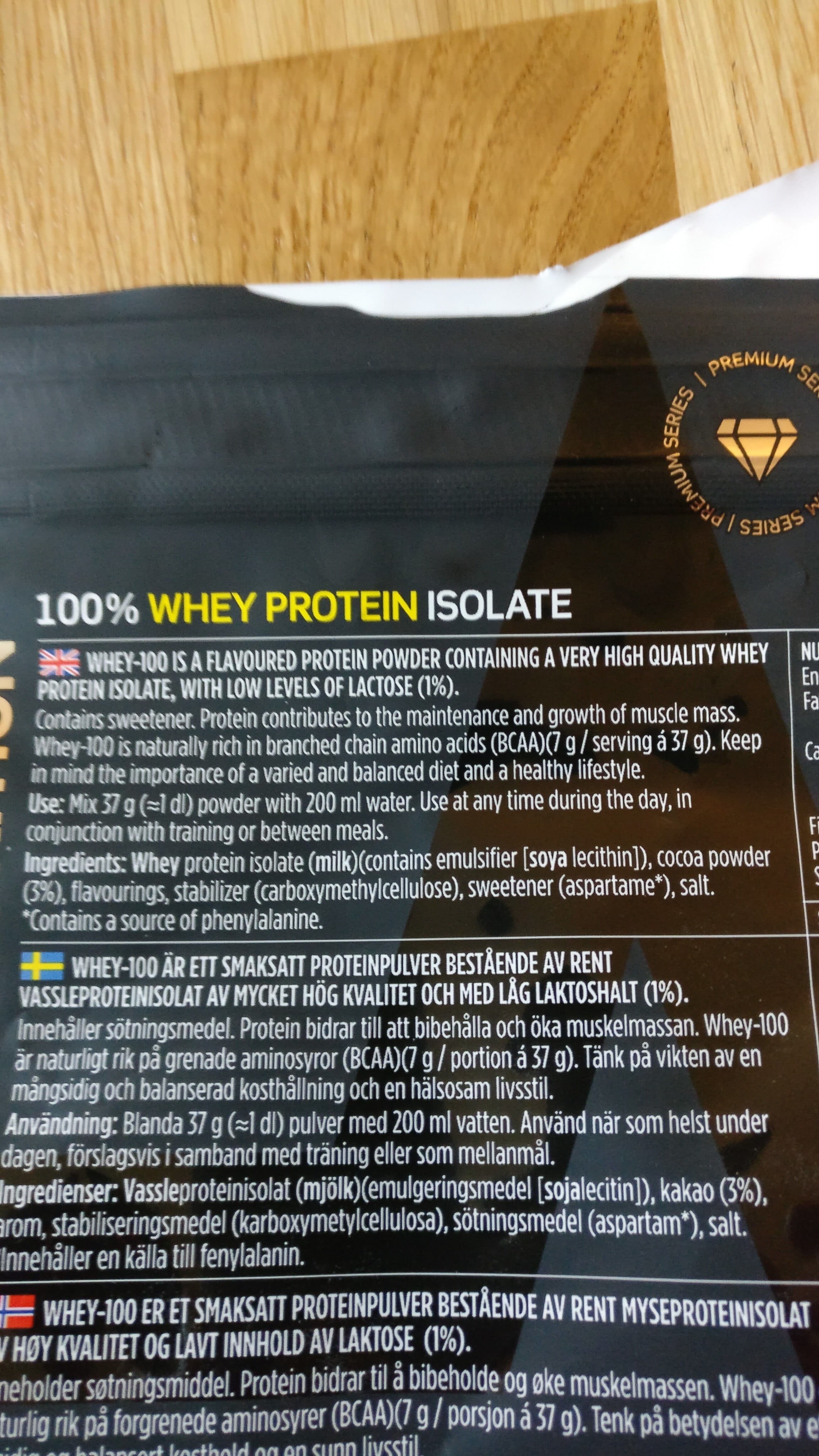 Chocolate Peanut Butter Whey-100 packshot