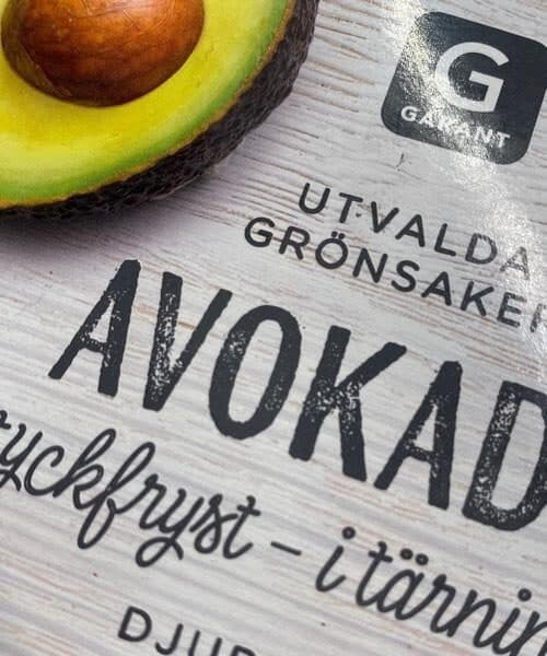 Garant Avokado i tärningar packshot