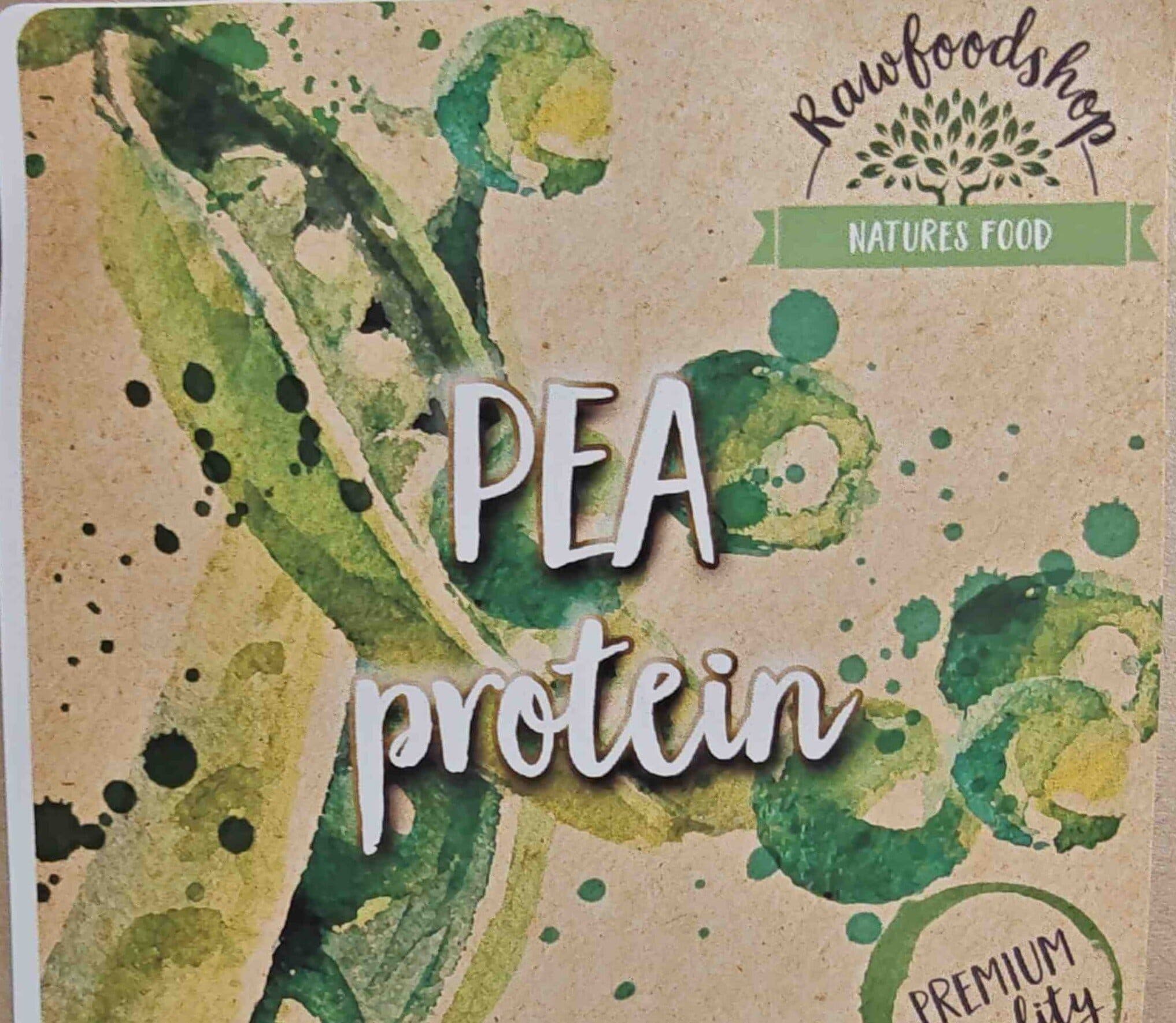 Rawfoodshop Pea protein packshot