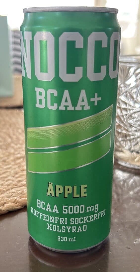 Nocco BCAA Äpple packshot