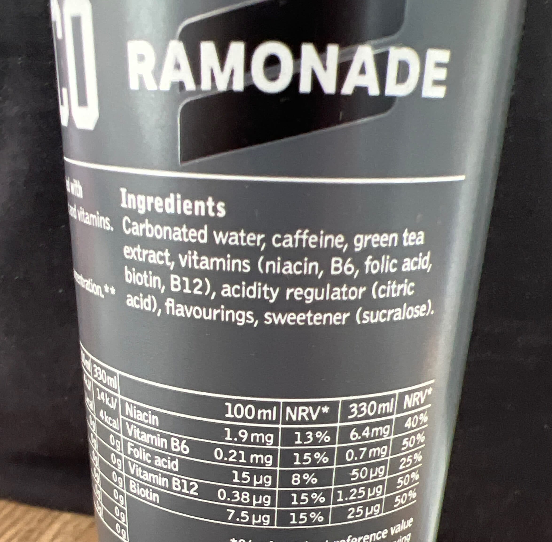 NOCCO Focus Ramonade packshot