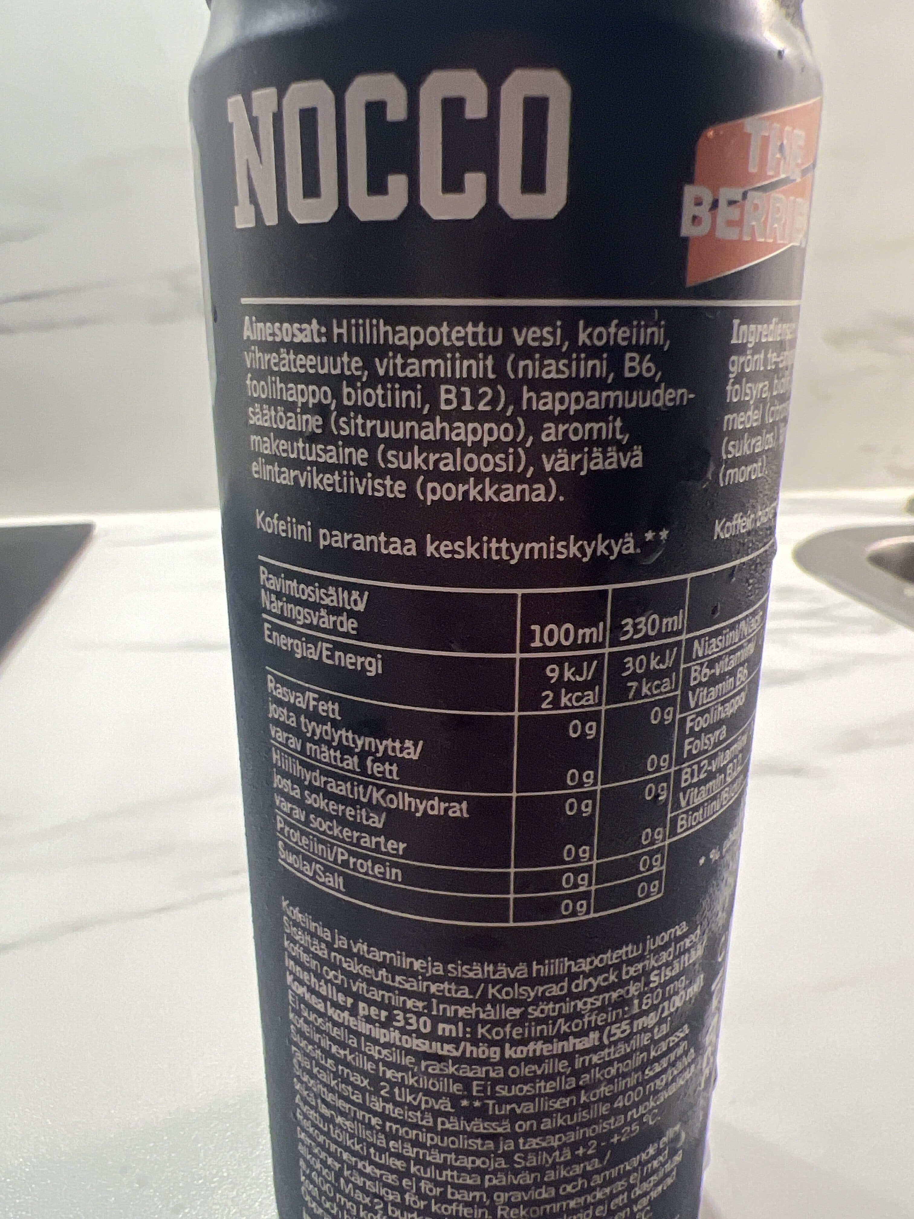 NOCCO The Berries packshot