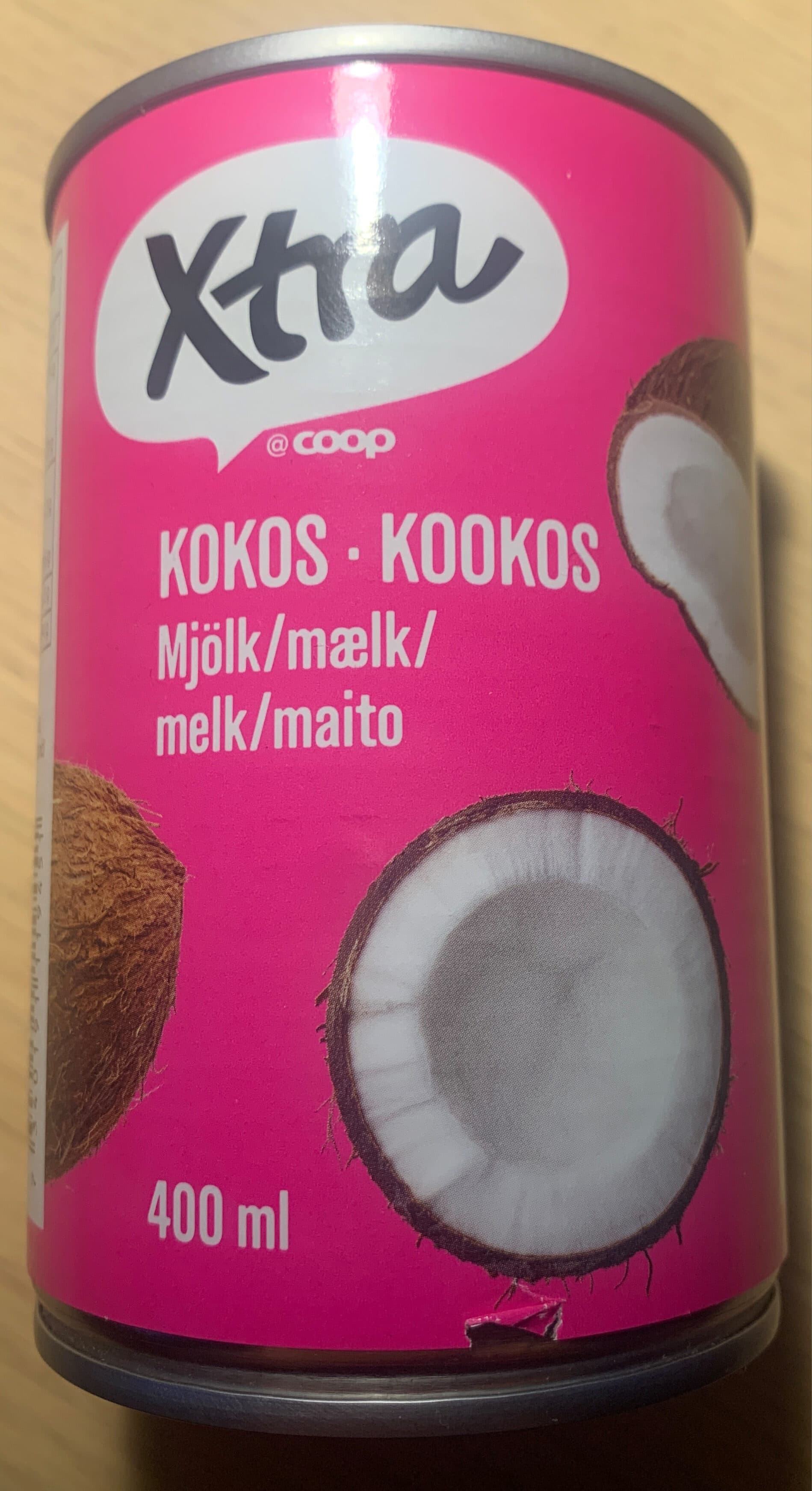 Xtra Kookosmaito packshot