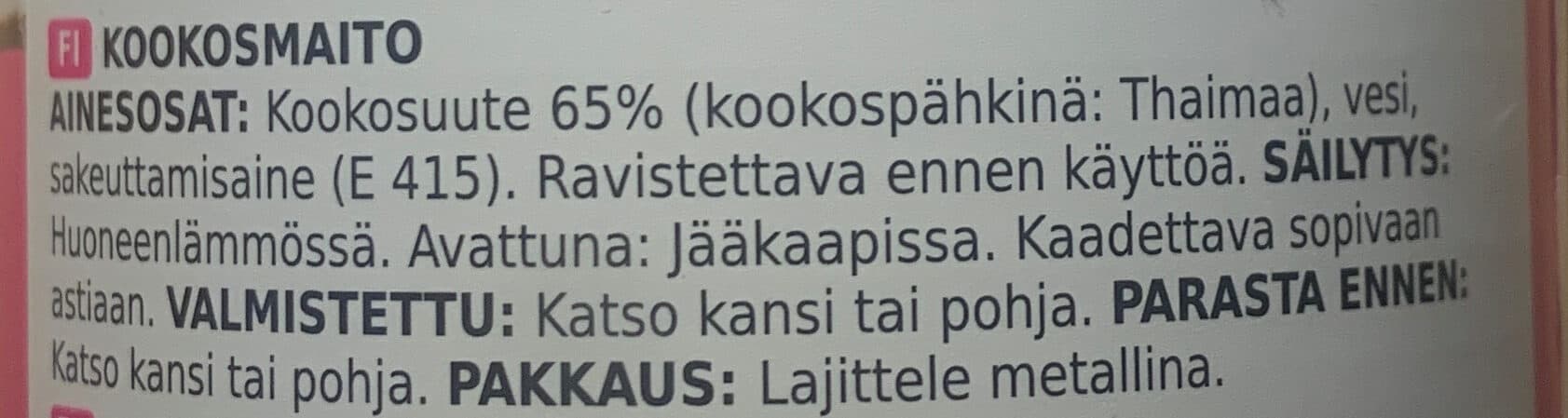Xtra Kookosmaito packshot