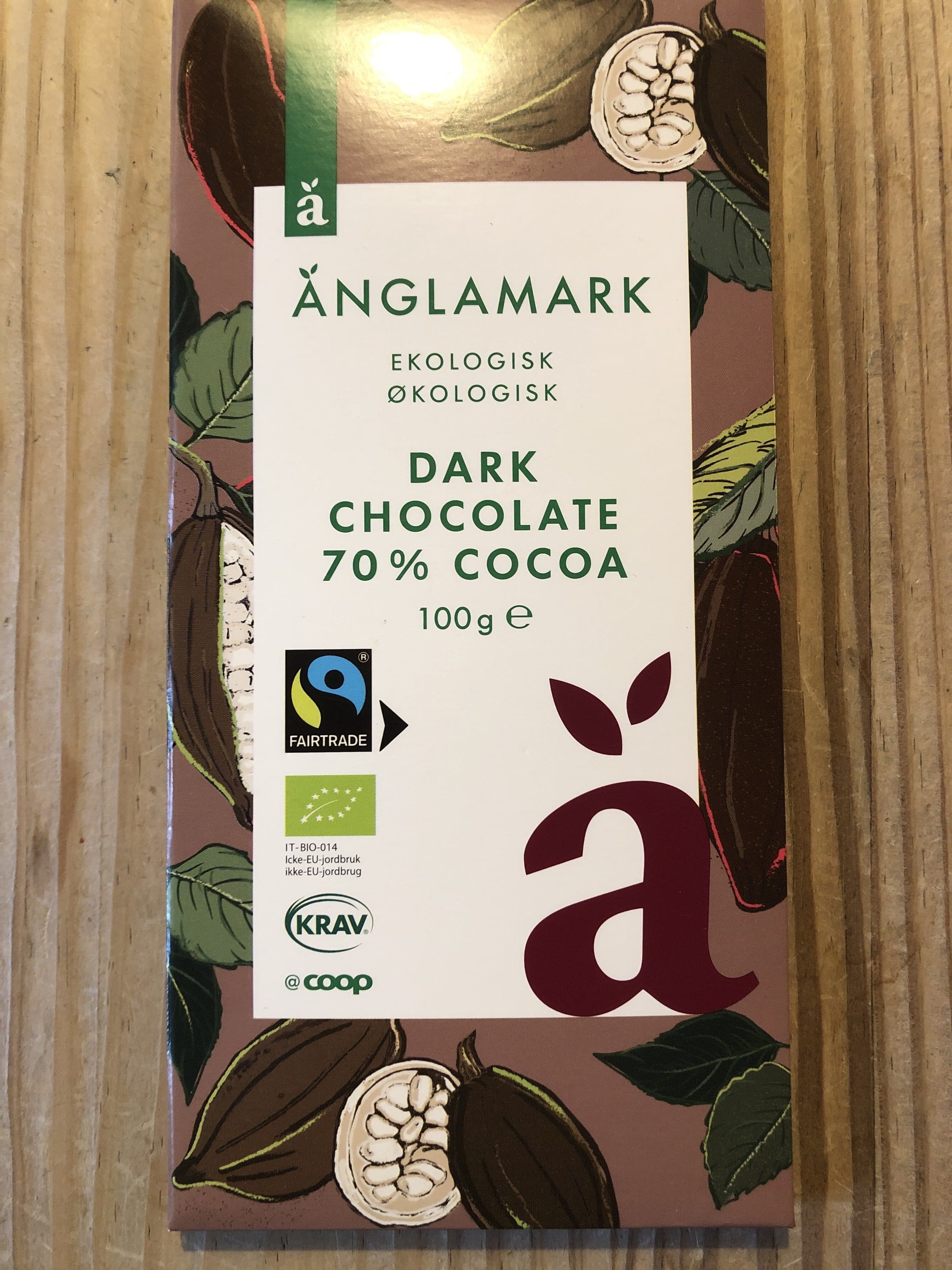 Anglamark Dark Chocolate packshot