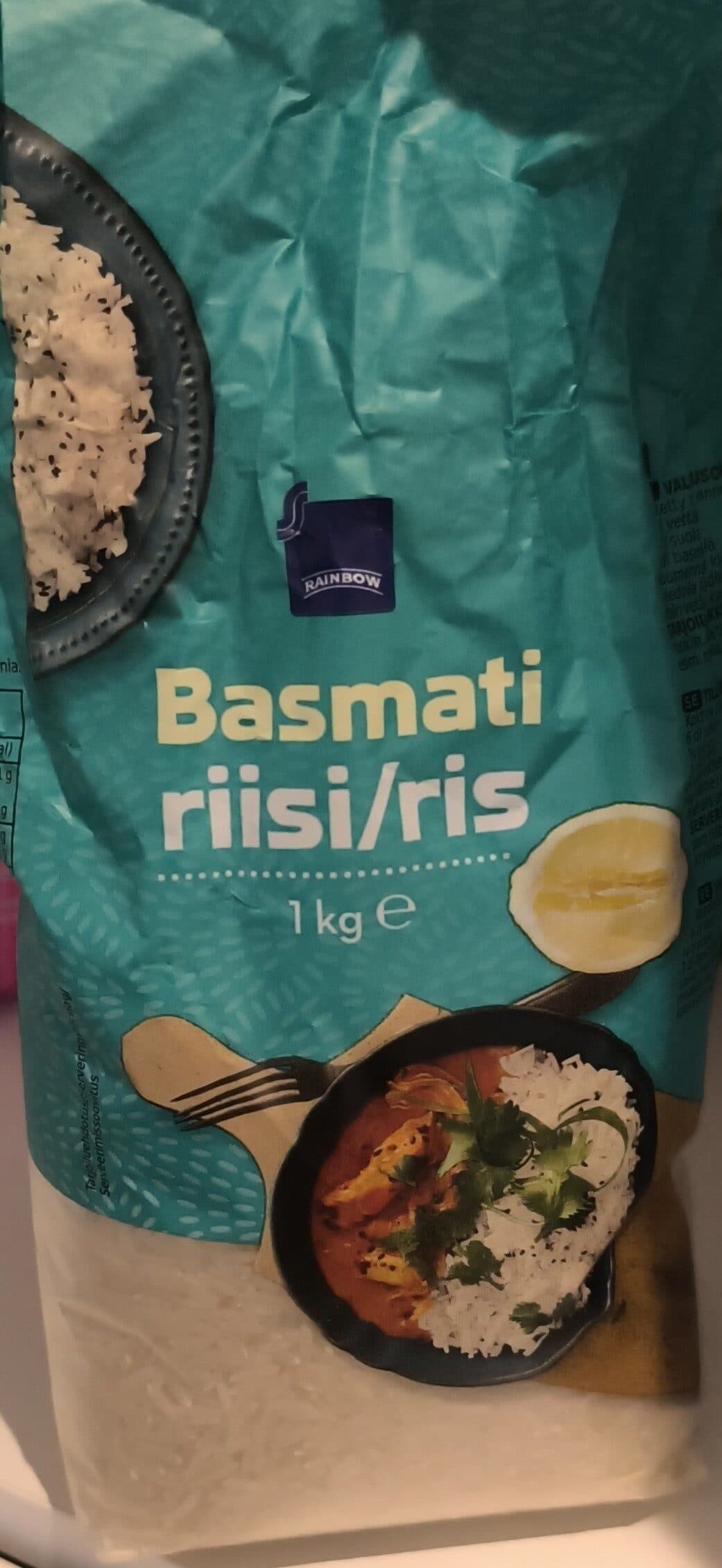 Rainbow Basmatiriisi packshot
