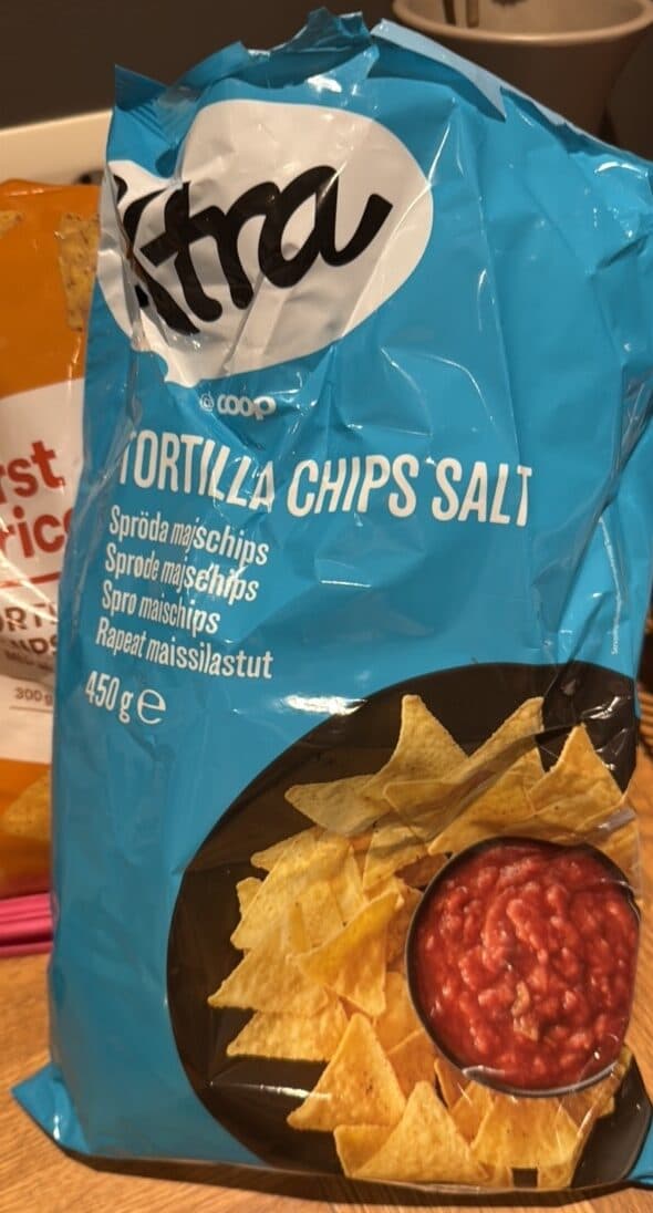 Coop Tortilla Chips Salt packshot