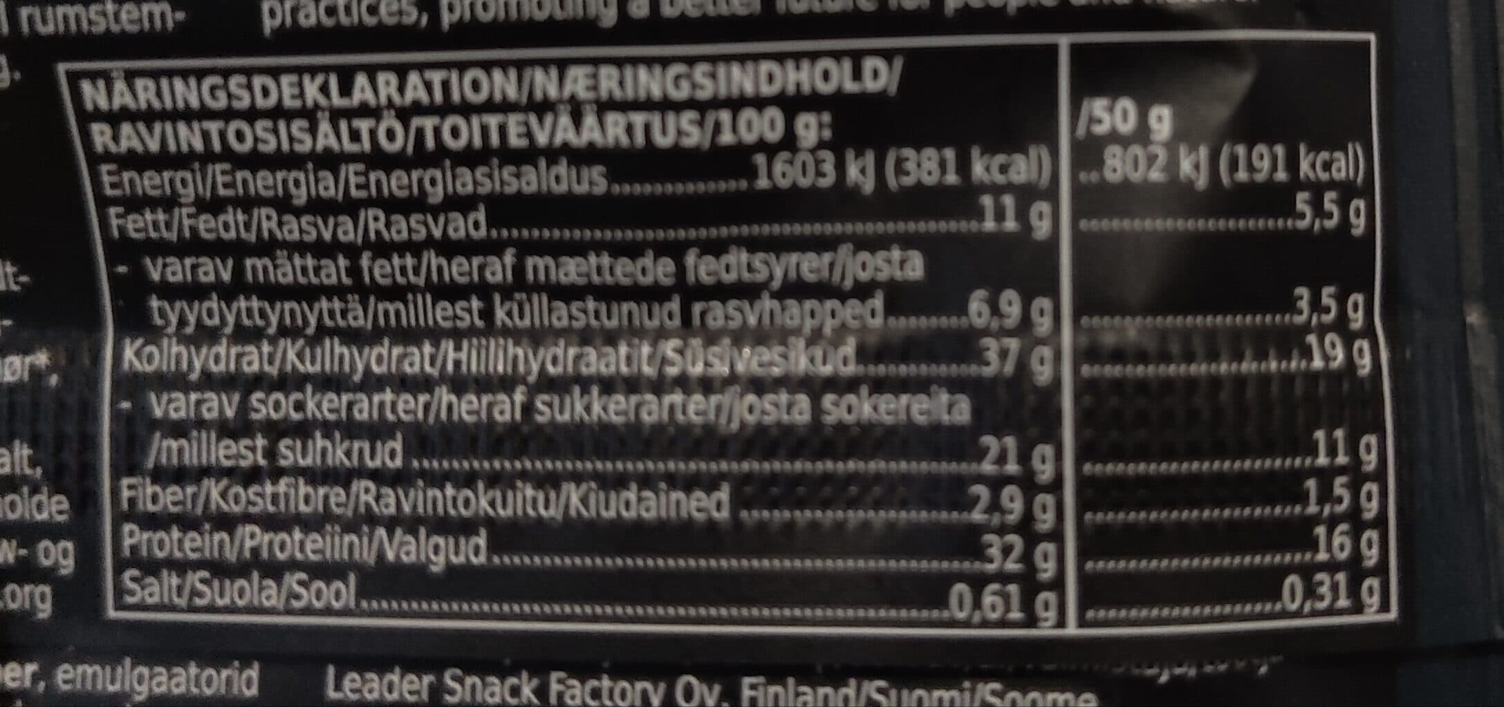 Coop Protein Bar Salty Caramel packshot