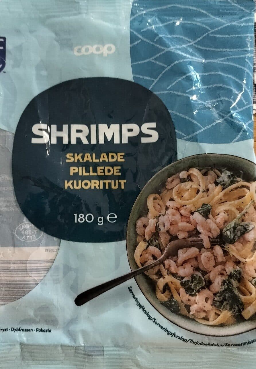 Coop Frozen Shrimp packshot