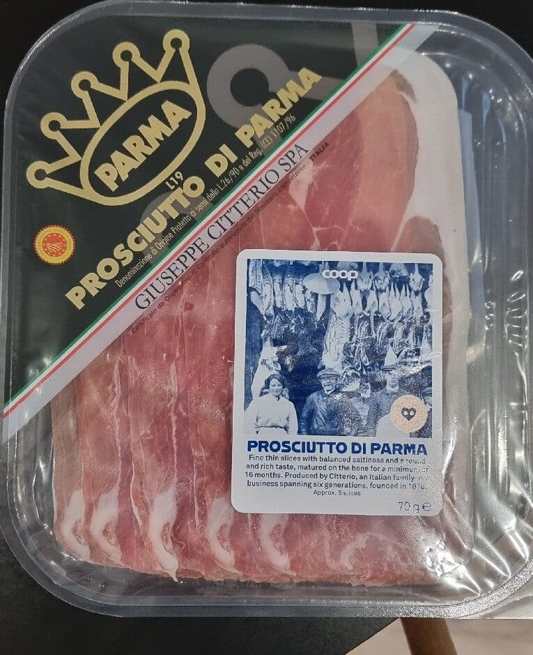 Coop Prosciutto Di Parma packshot