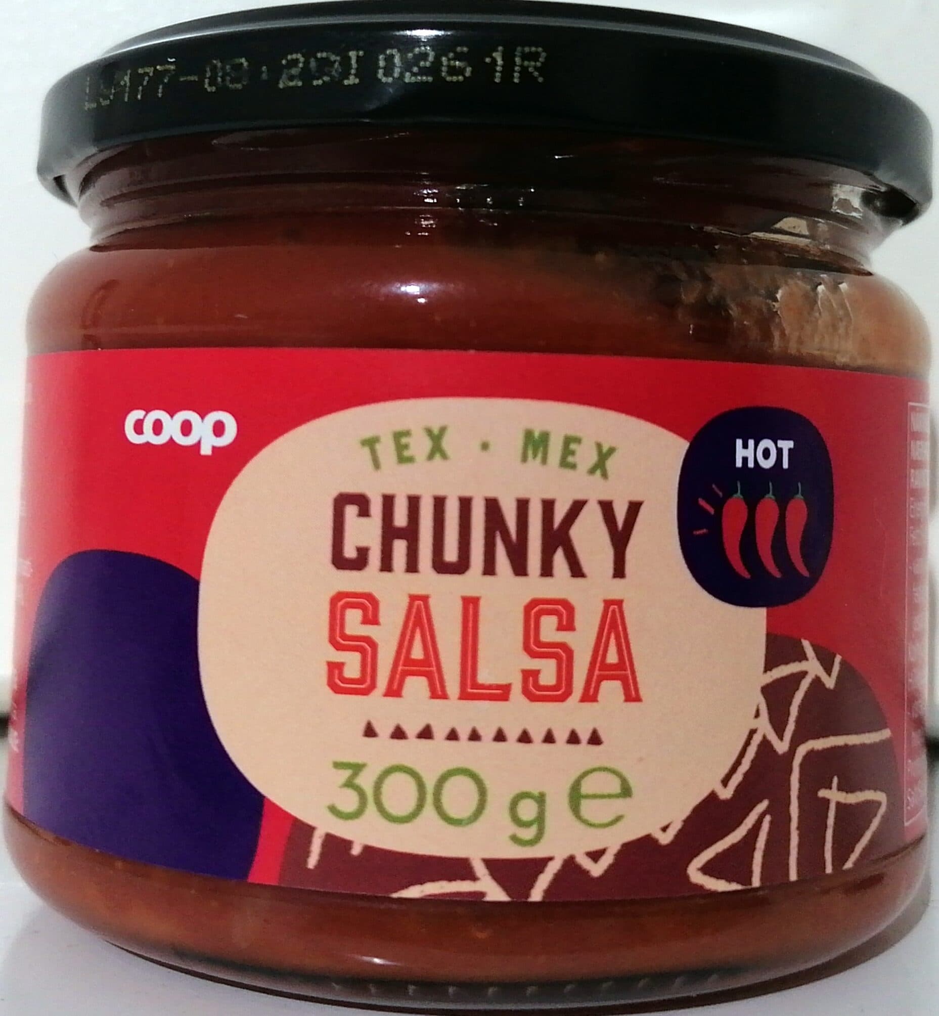 Coop Tex Mex Chunky Salsa (Hot) packshot