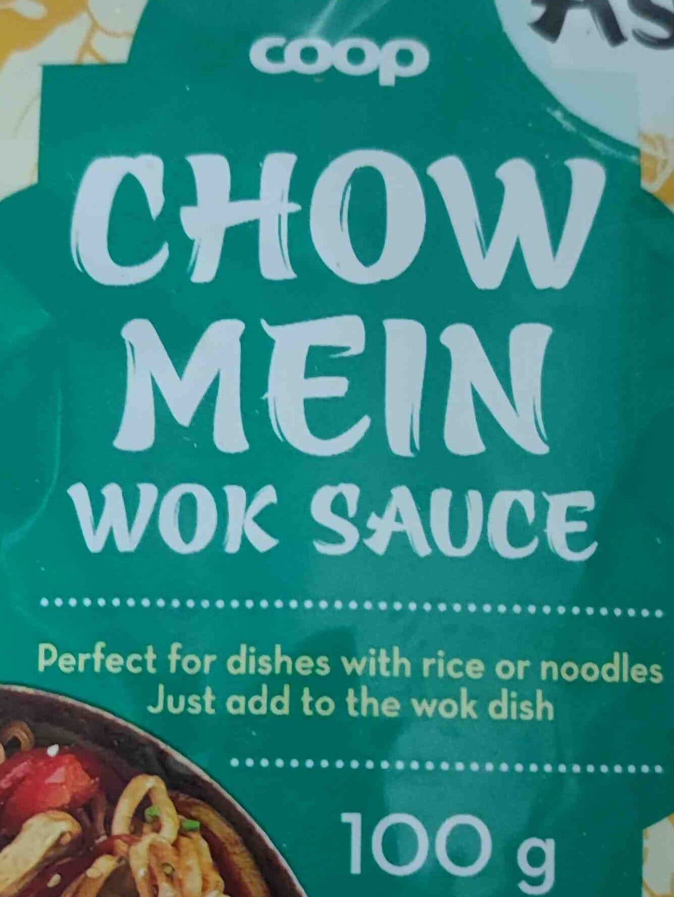 COOP Chow Mein wok sauce packshot