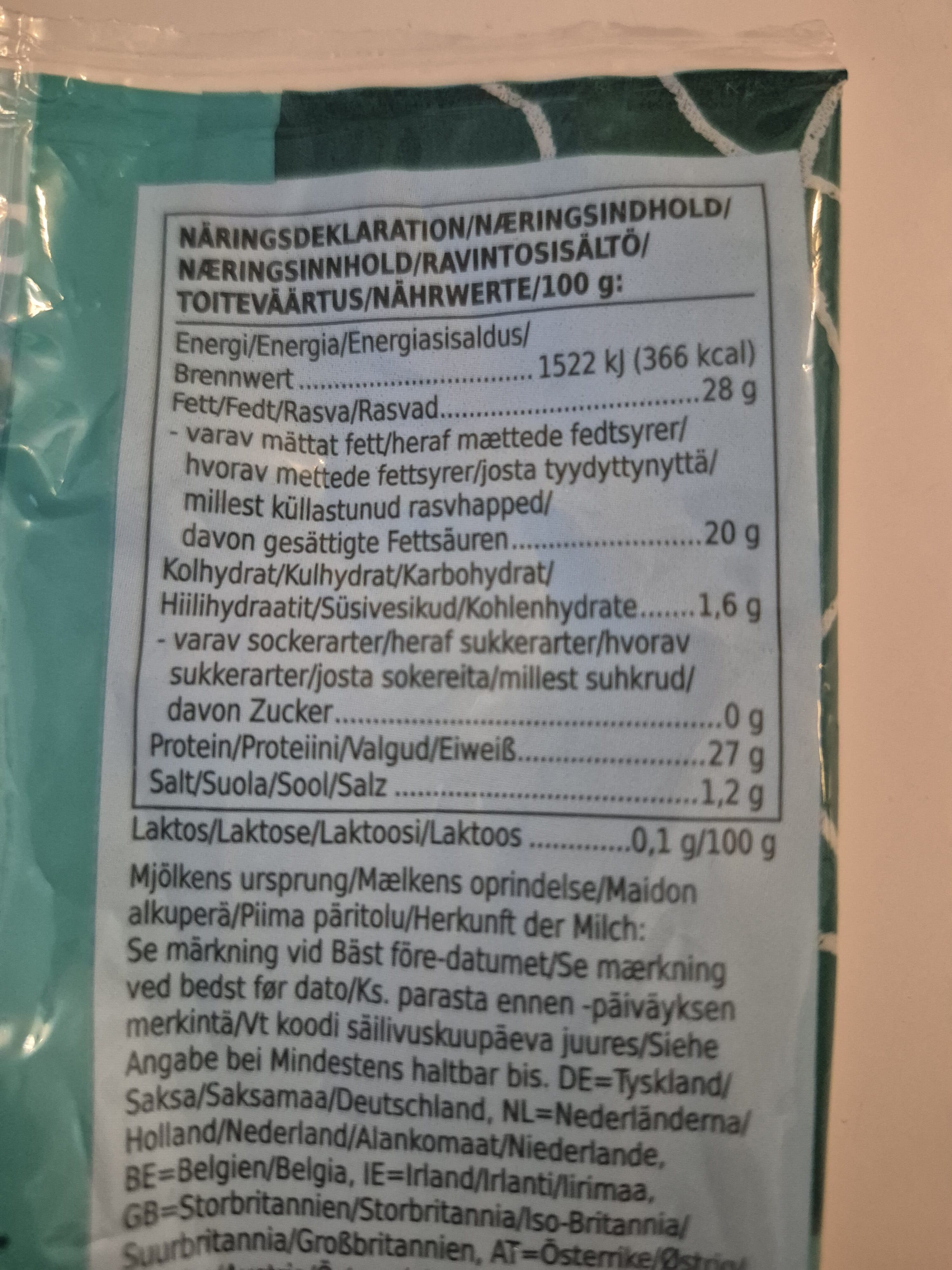 Coop Emmentaler packshot
