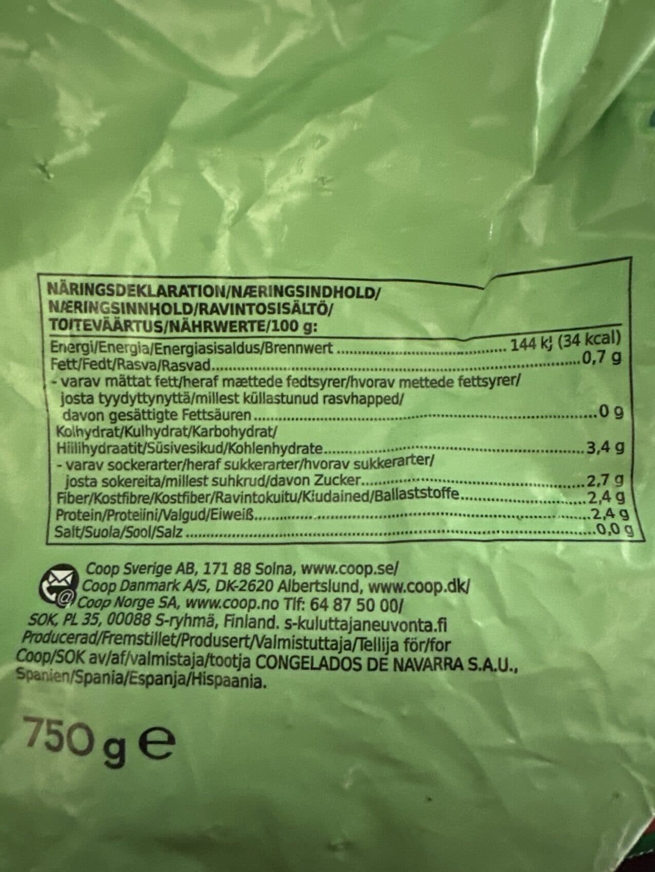 Coop Broccoli Mix packshot