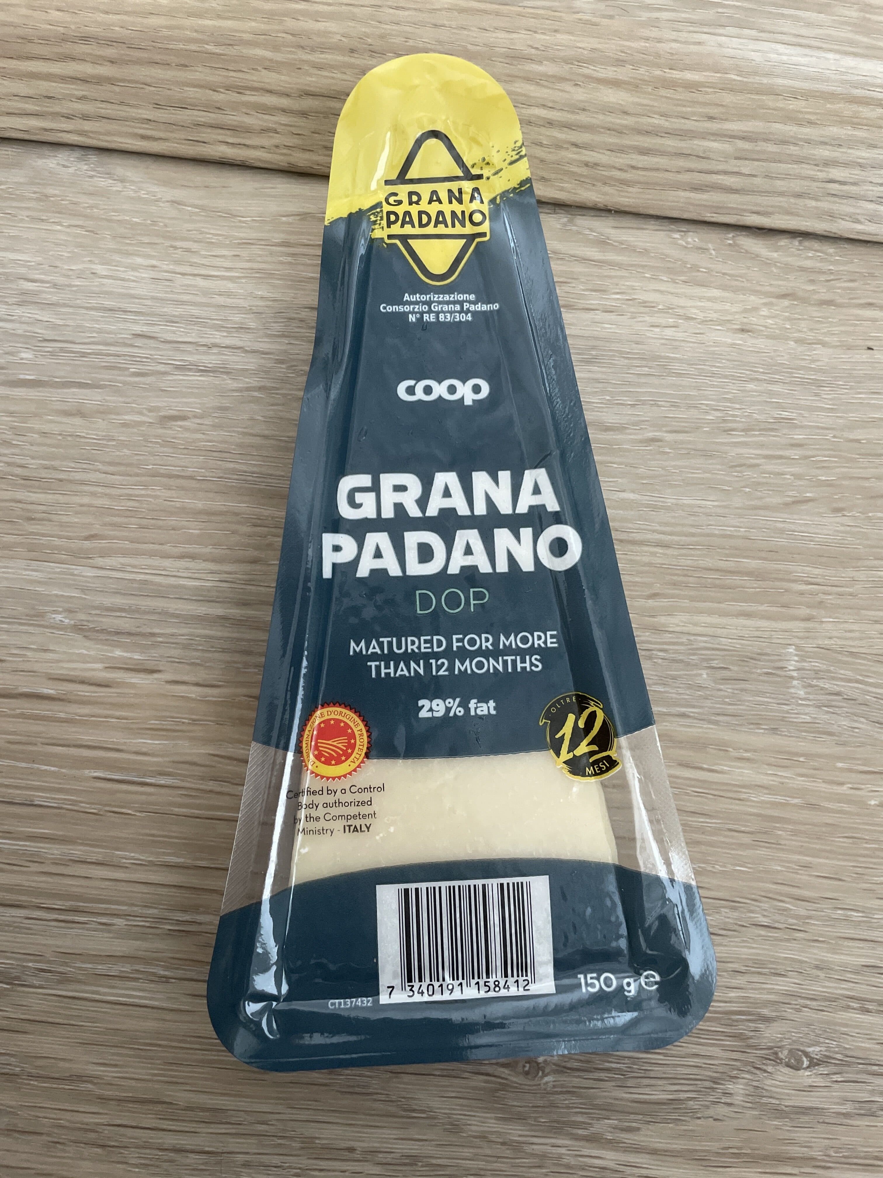 Coop Grana Padana packshot