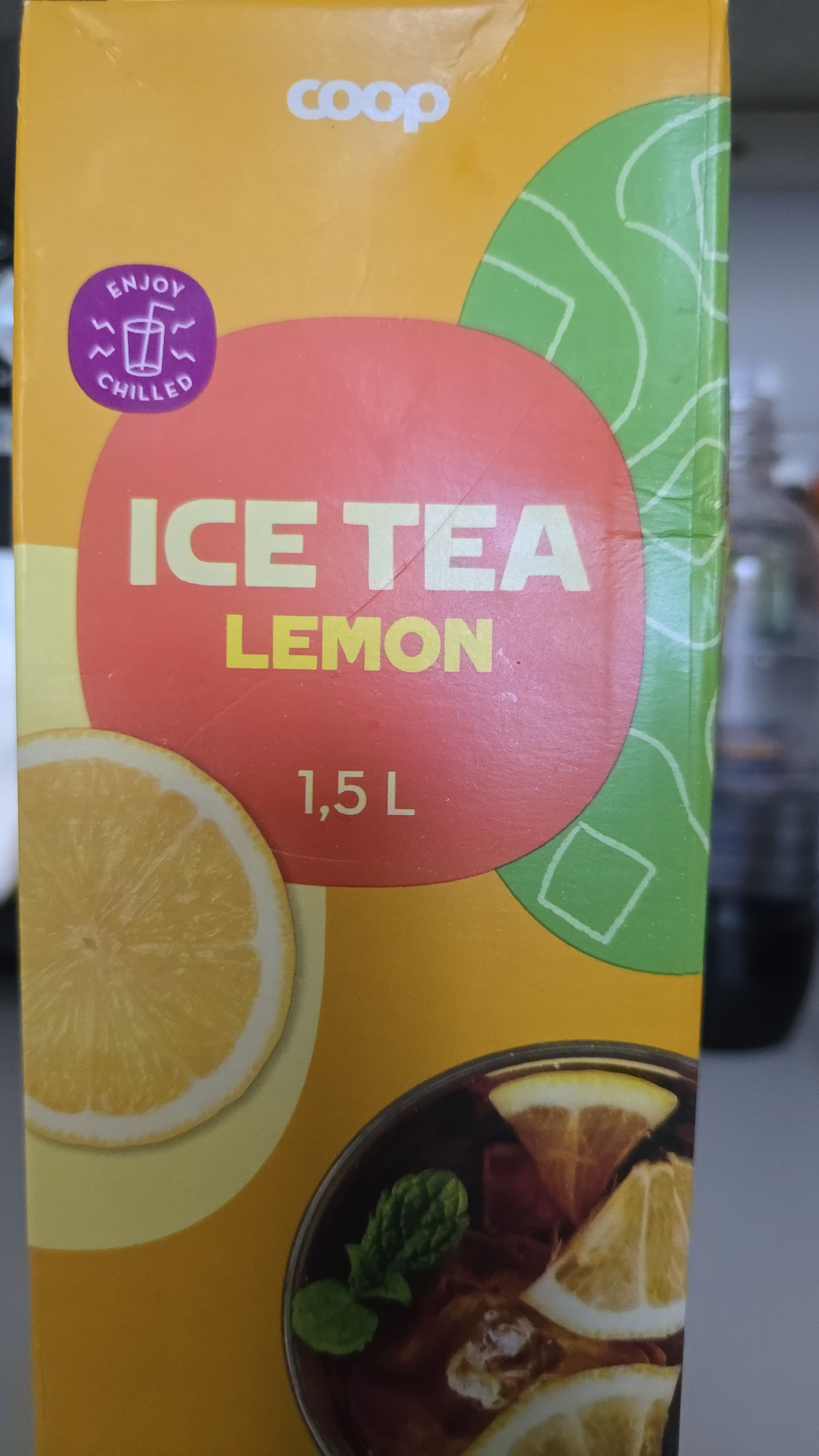 Coop Ice Tea Lemon packshot