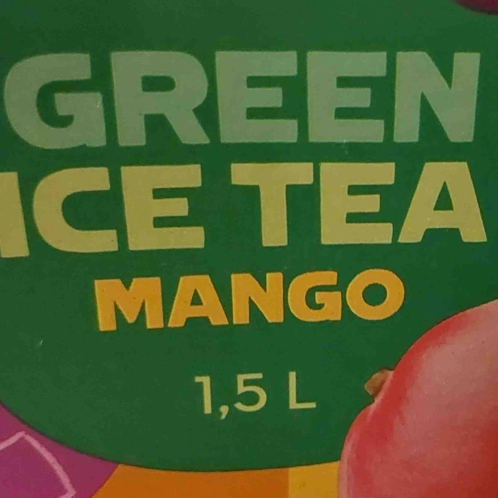 Coop Green ice tea mango packshot