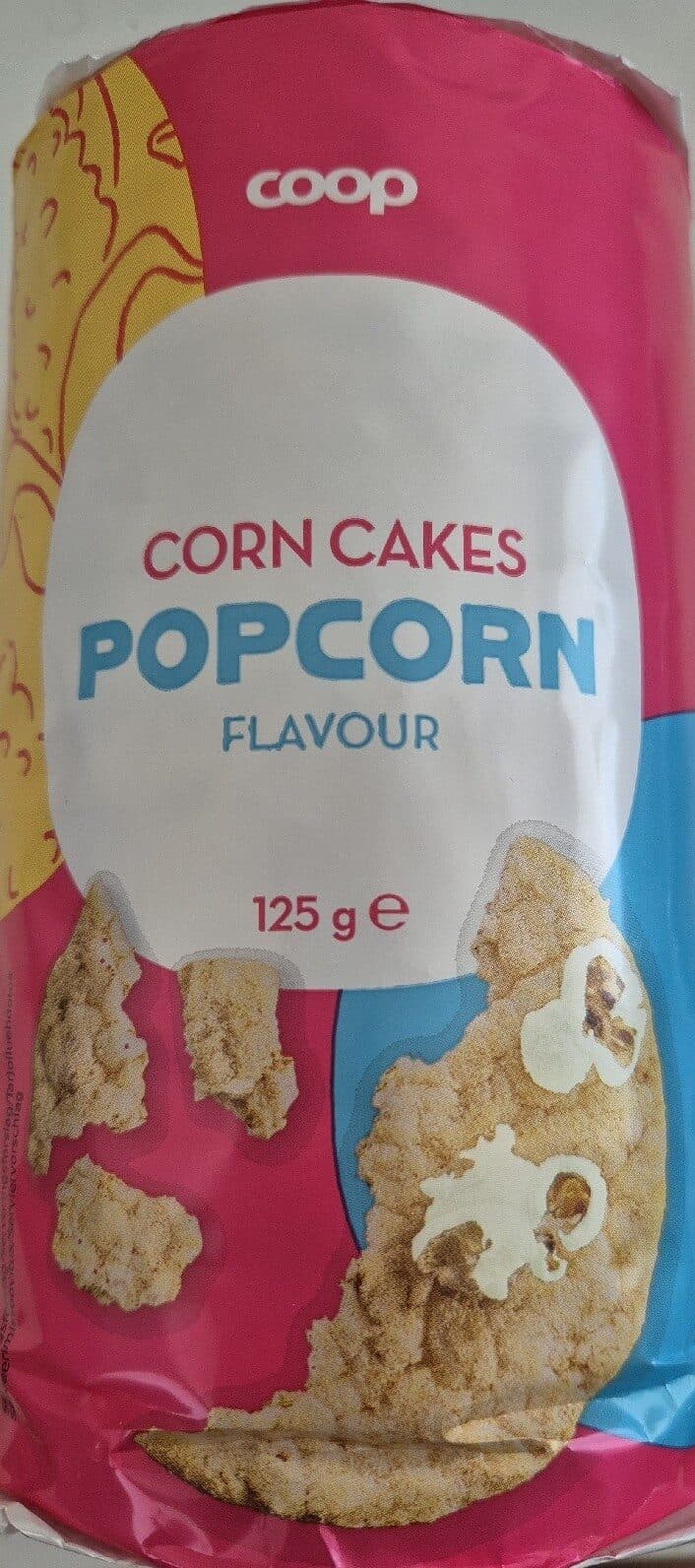 Coop Corn Cakes Popcorn packshot