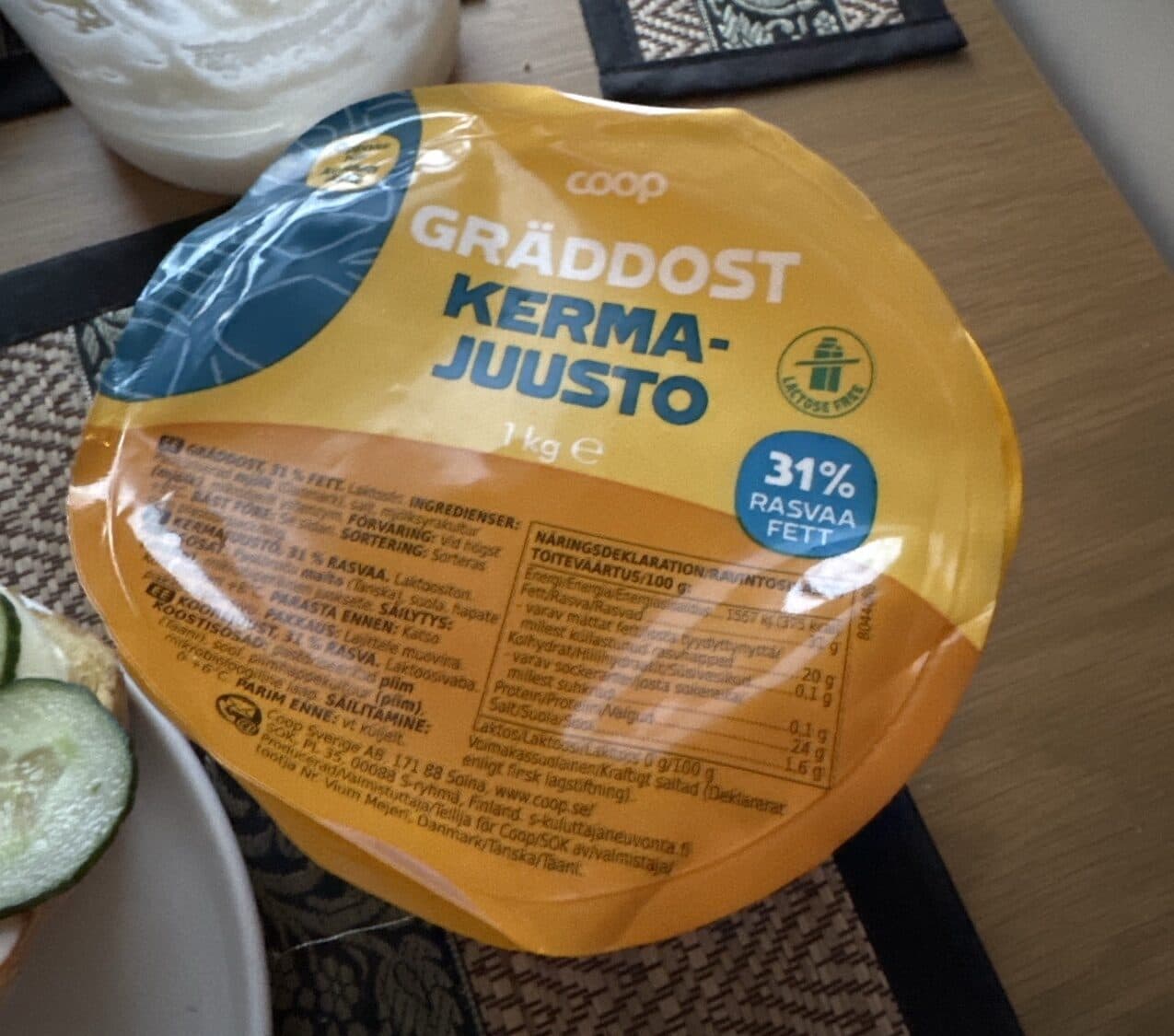Coop Kermajuusto packshot