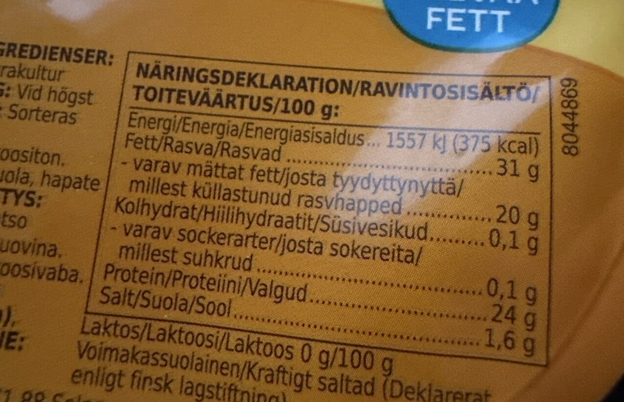 Coop Kermajuusto packshot