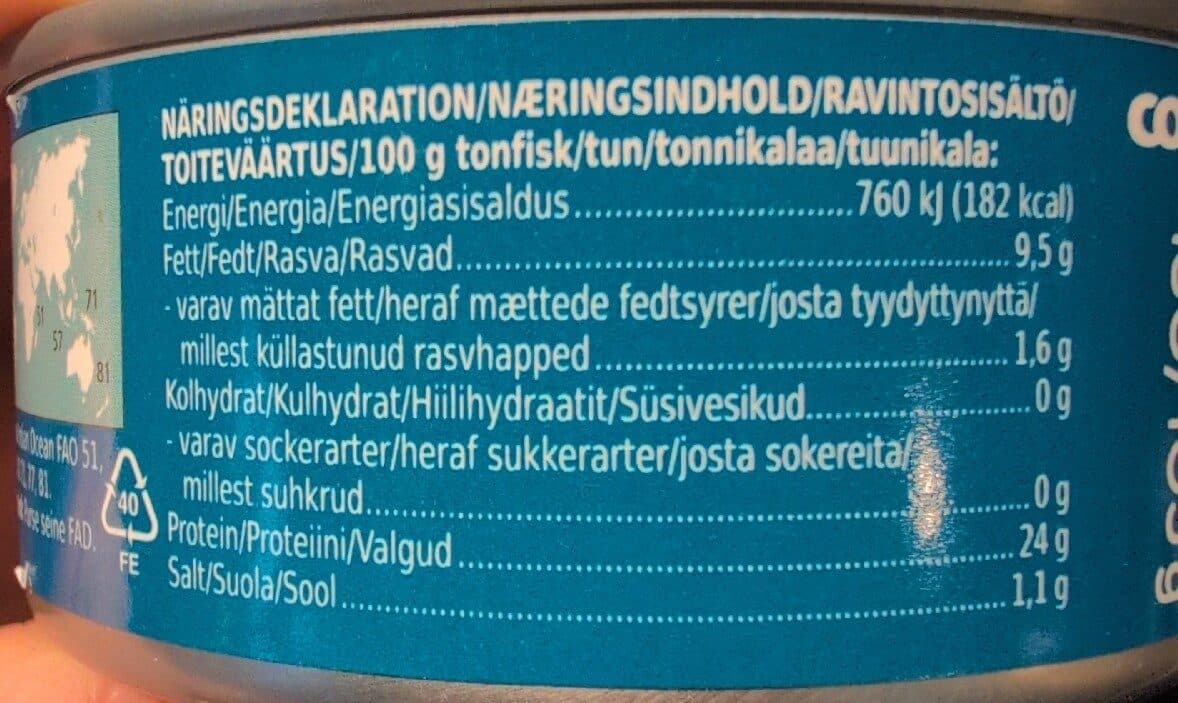 Coop Tuna Chunks In Oil packshot