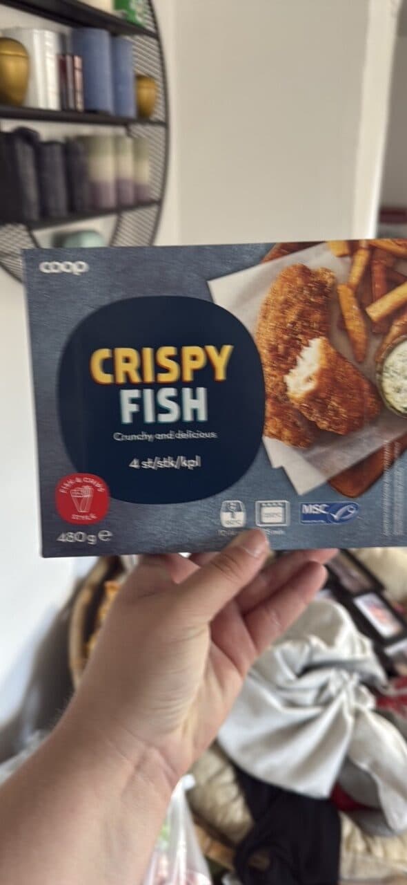 coop CRISPY FISH packshot