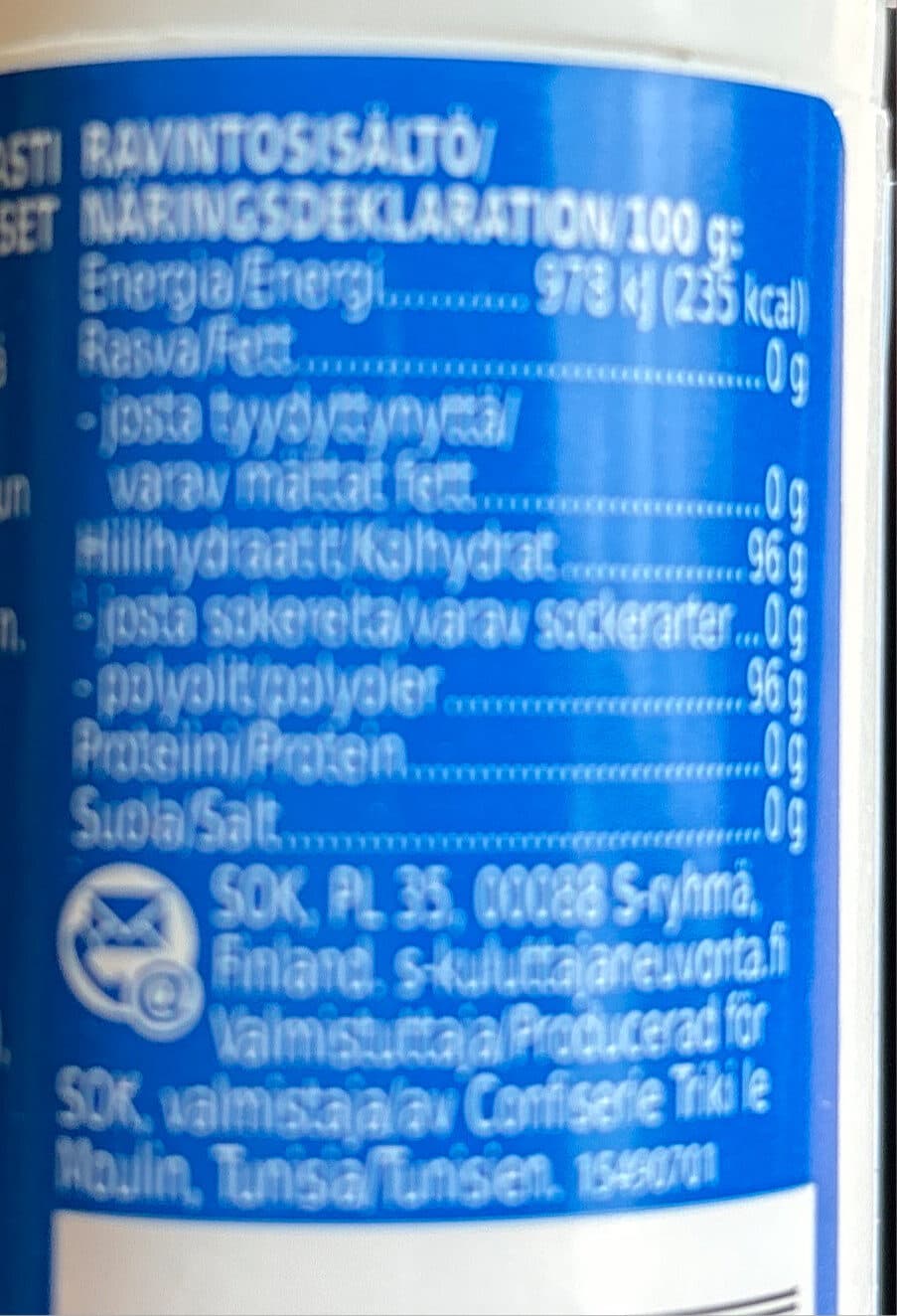 Open Food Facts 7340191163072 packshot