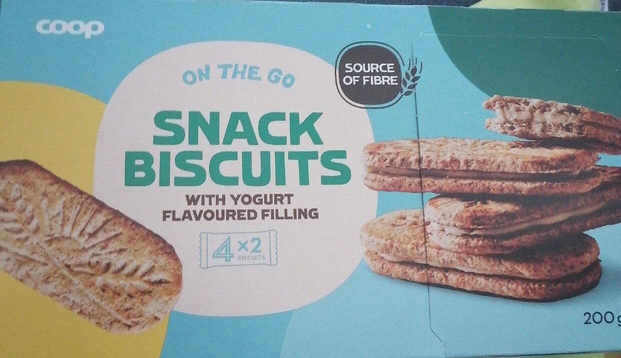 Coop Snack biscuit With Yogurt Filling packshot