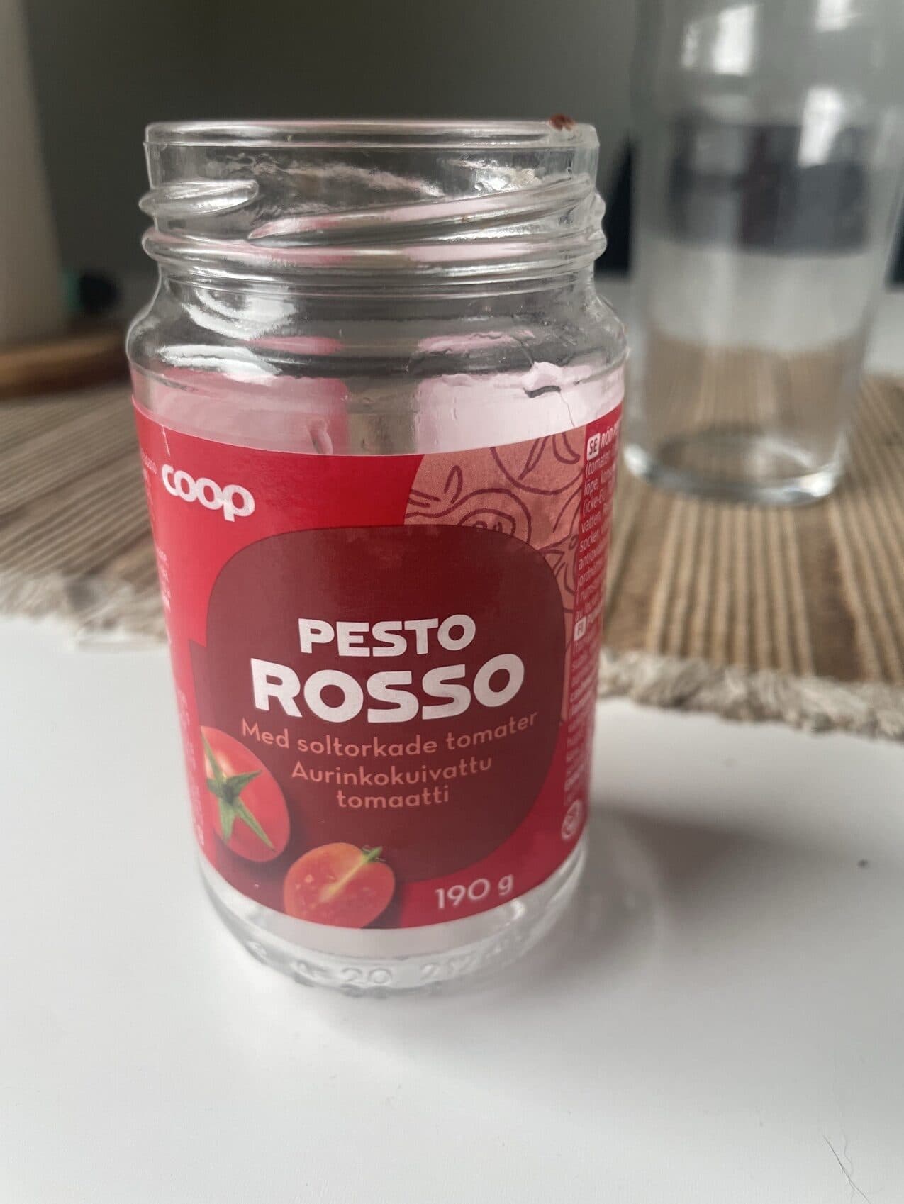 Coop Pesto Rosso packshot