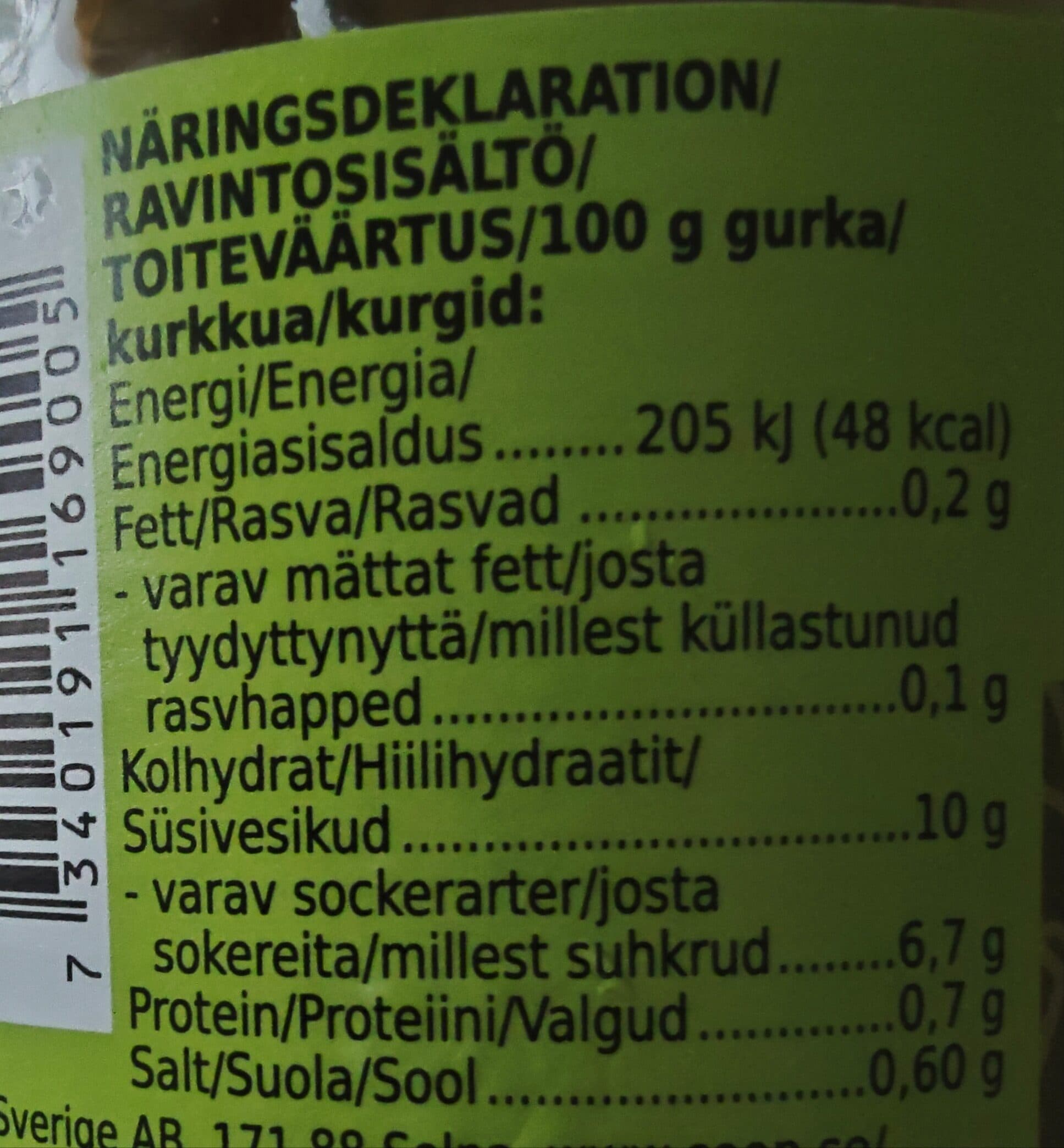 Coop Voileipä kurkku packshot