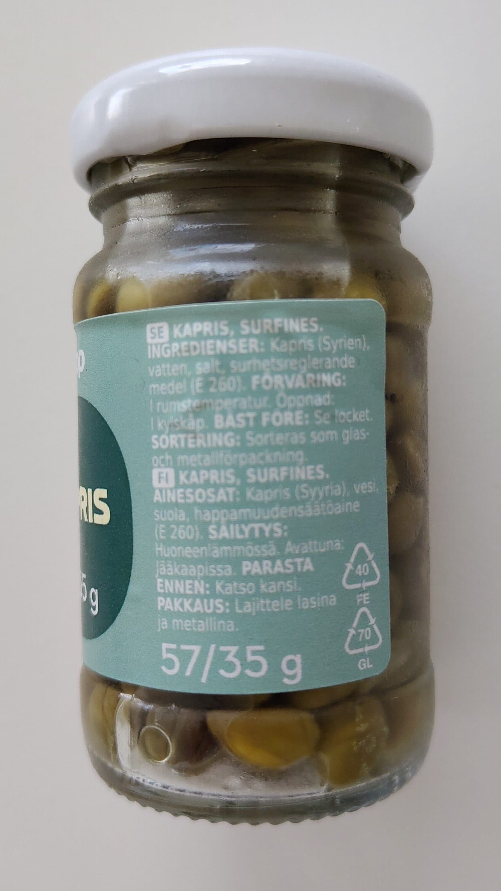 Coop Kapris packshot