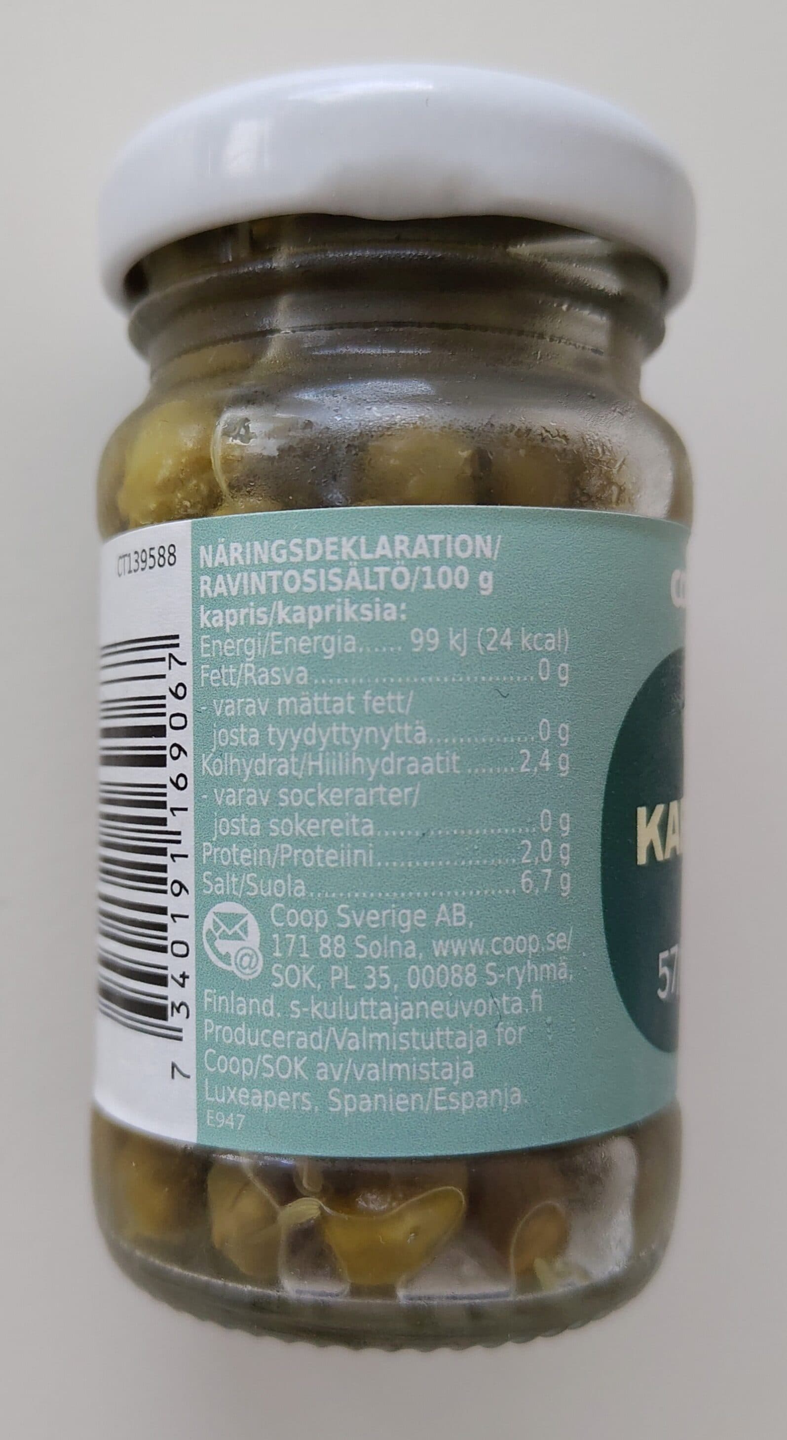 Coop Kapris packshot