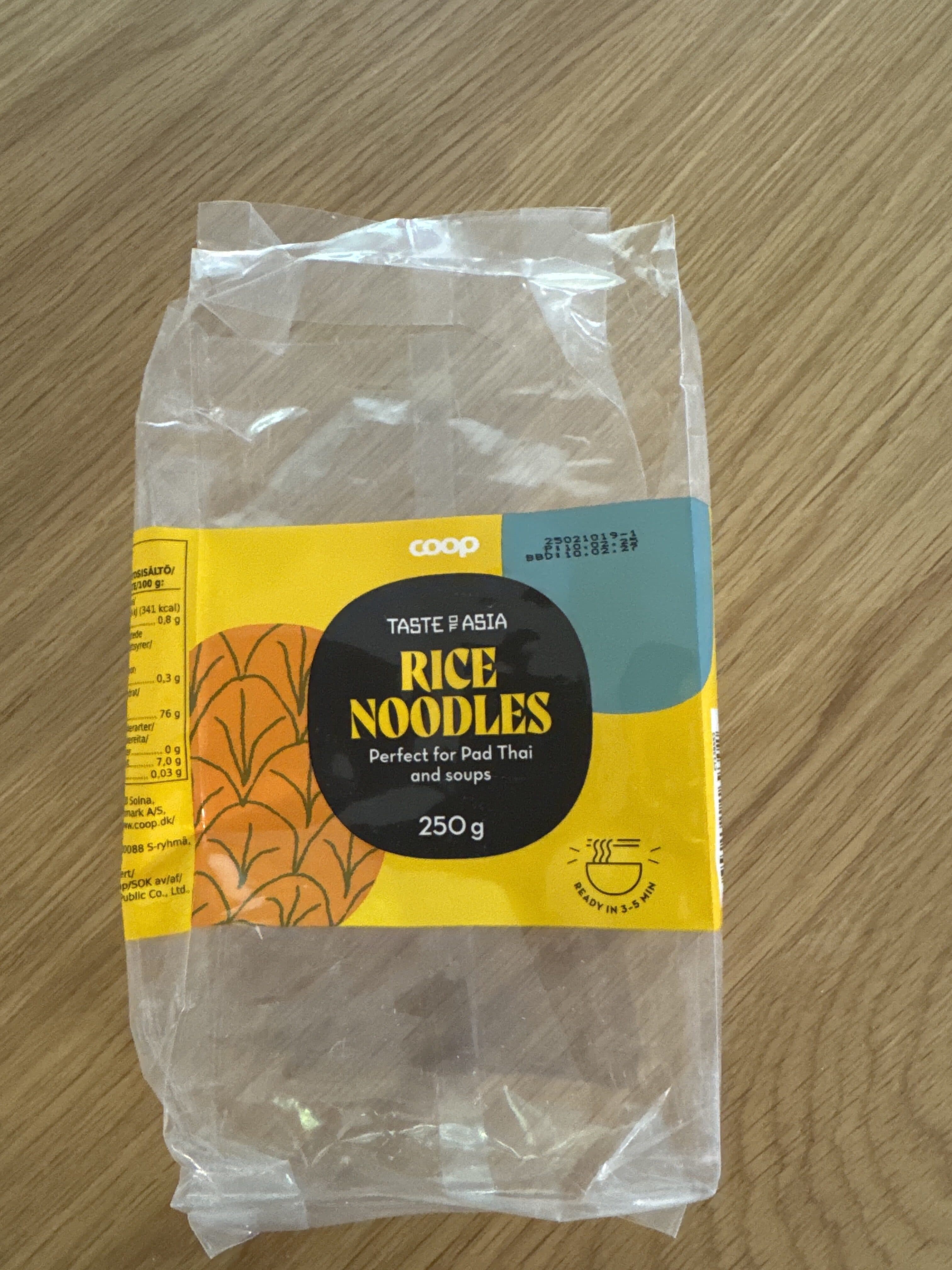 Coop Rice Noodles packshot