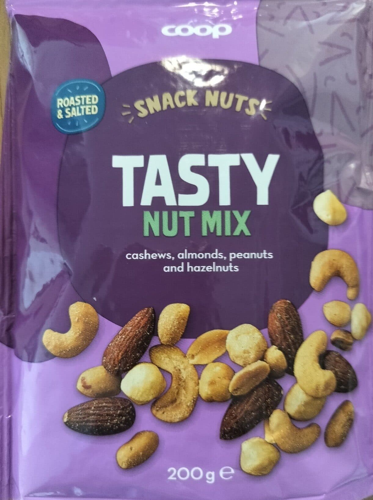 Coop Tasty Nut Mix packshot