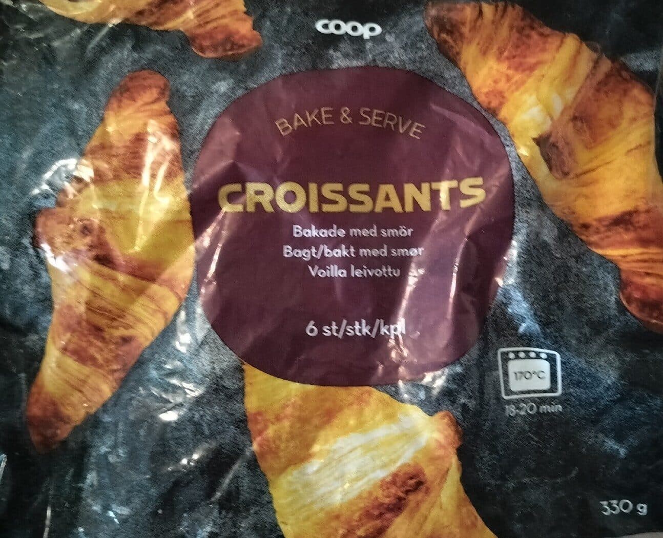 Coop Croissants packshot