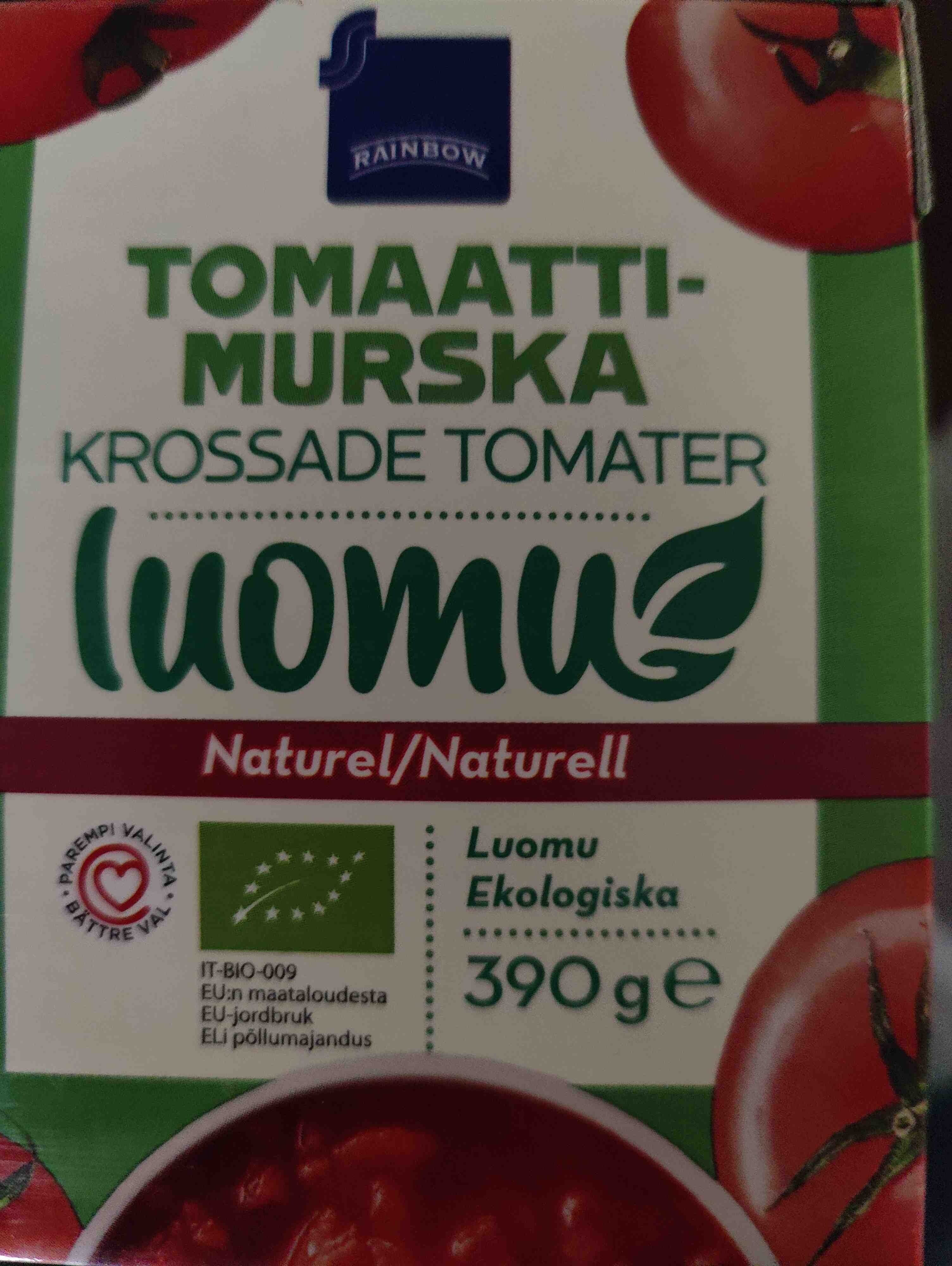 Rainbow Luomu tomaattimurska packshot