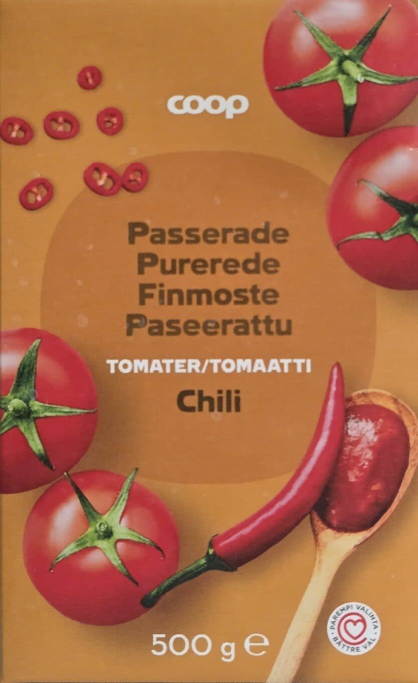 Coop Paseerattu Tomaatti Chili packshot