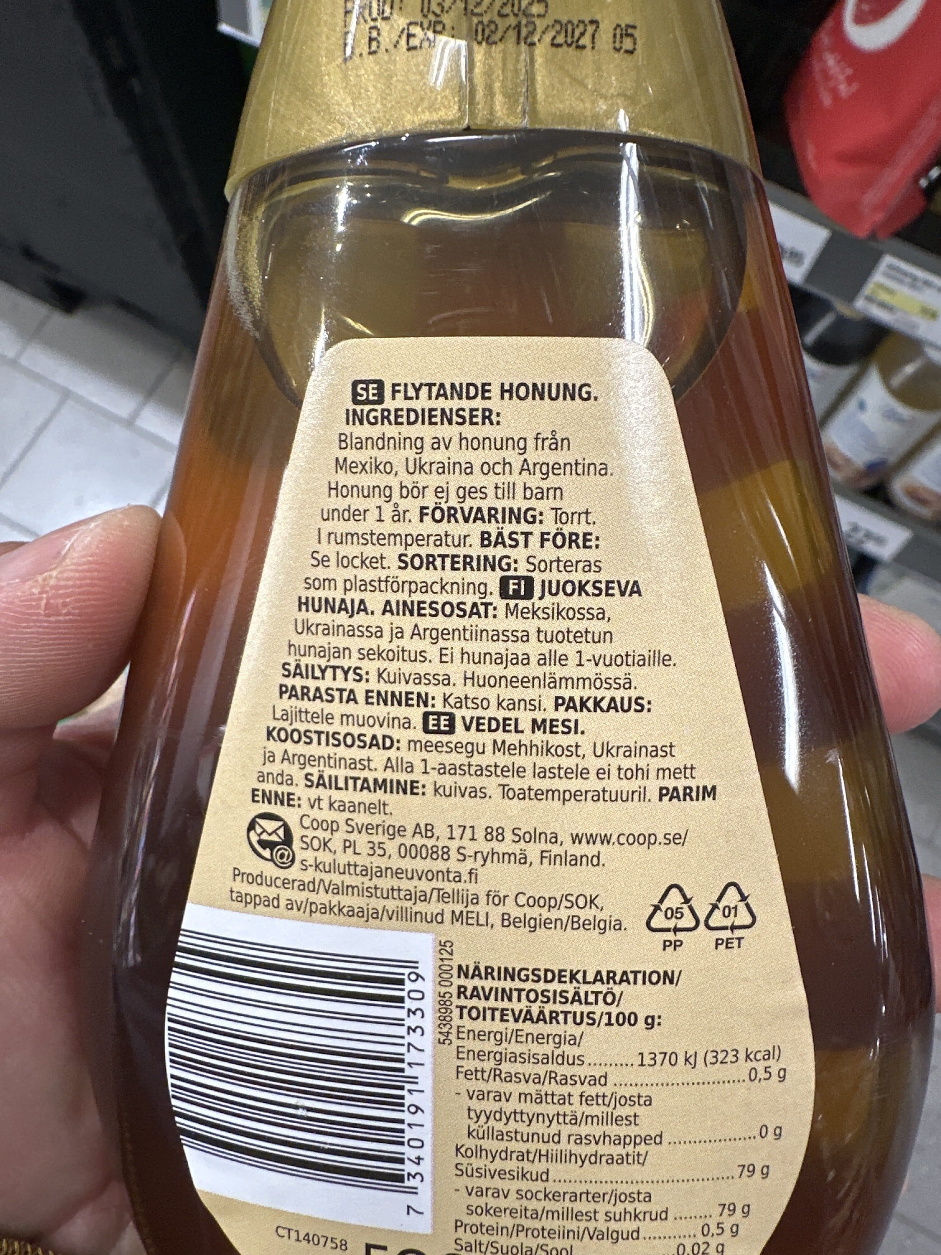 Coop Hunaja packshot