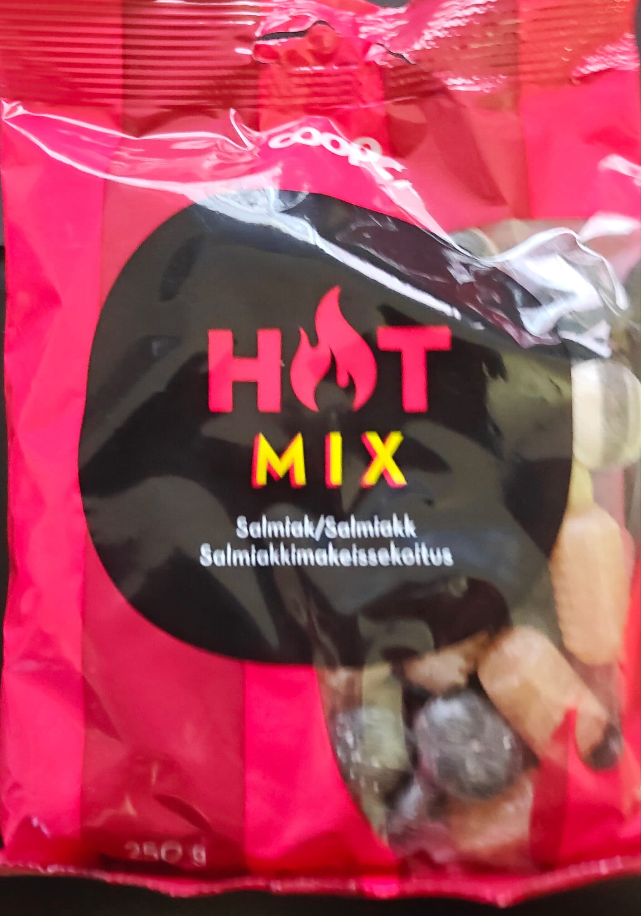 Coop Hot Mix Salmiakkimakeissekoitus packshot