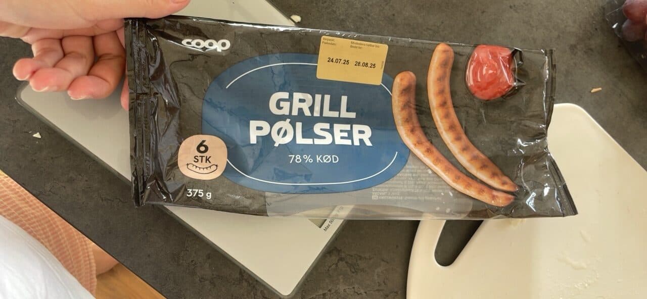 Coop GRILL PØLSER packshot